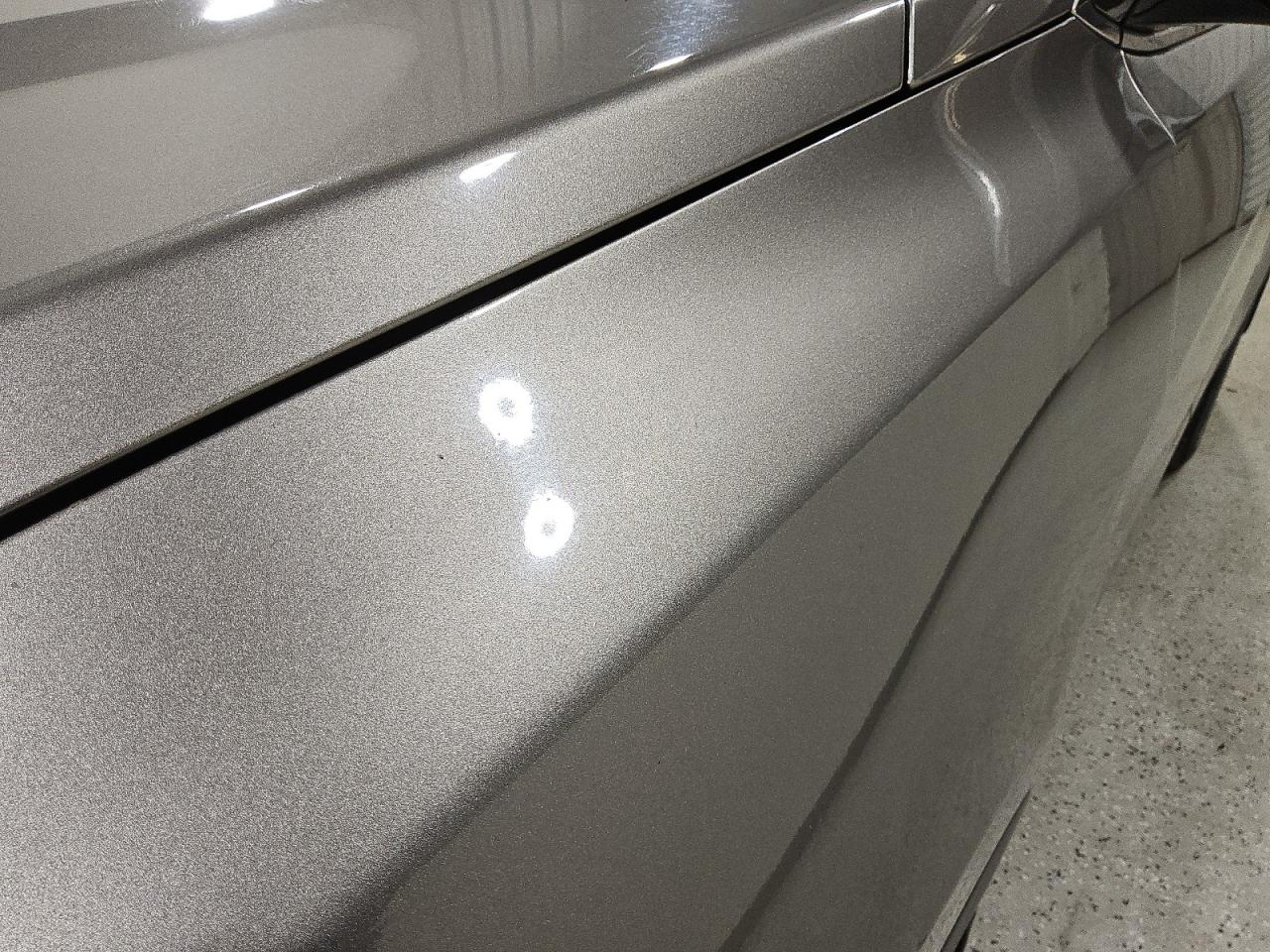 2014 Hyundai Santa Fe Sport 2.0t Gray vin: 5XYZU3LA4EG208126 Damage: Left Front Fender, Previous Repair, Substandard Repair