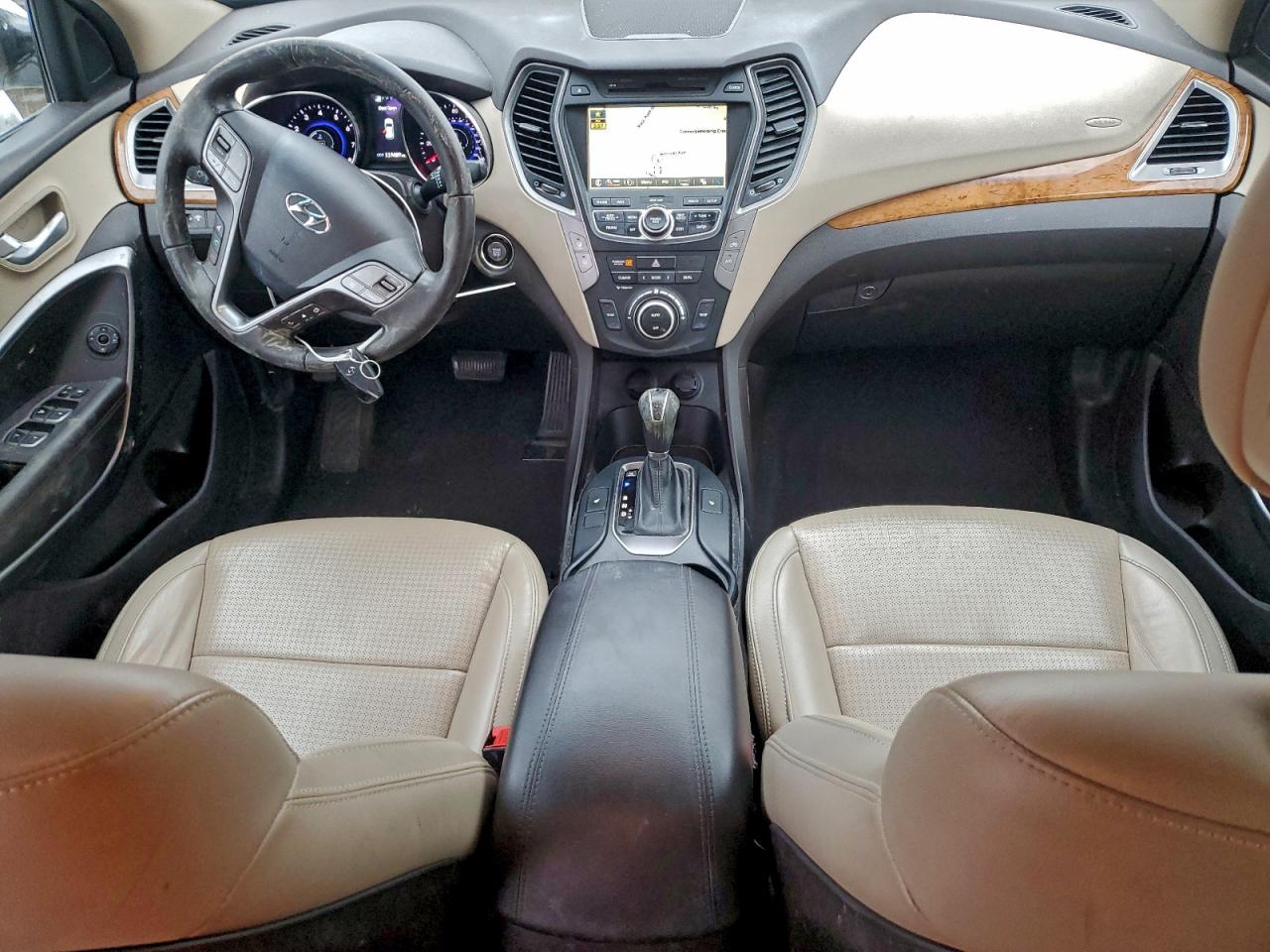 2014 Hyundai Santa Fe Sport White vin: 5XYZU3LA4EG214038
