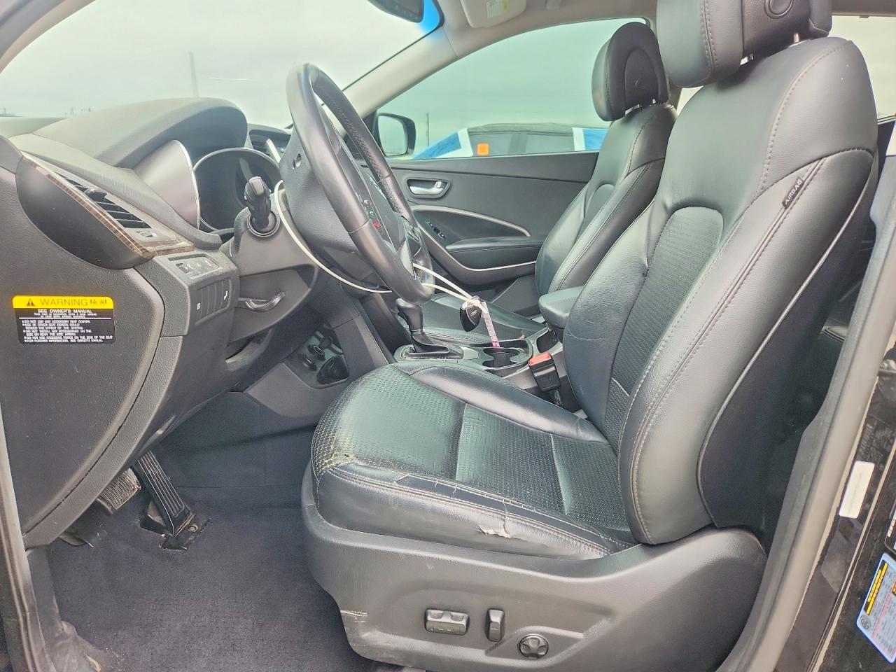 2015 Hyundai Santa Fe Sport 2.0t Черный vin: 5XYZU3LA4FG284544