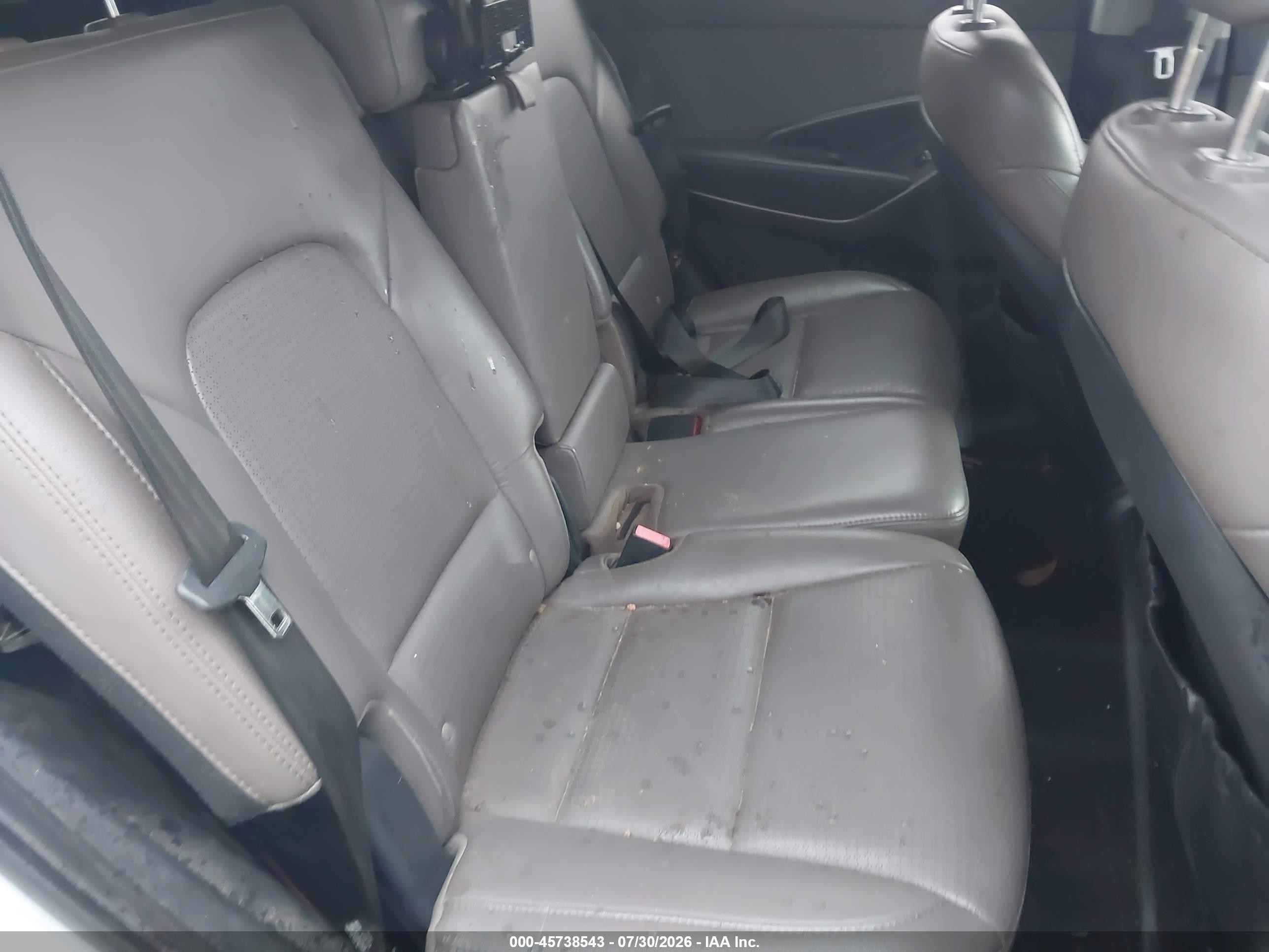 2013 Hyundai Santa Fe Sport 2.0t Silver vin: 5XYZU3LA5DG071390