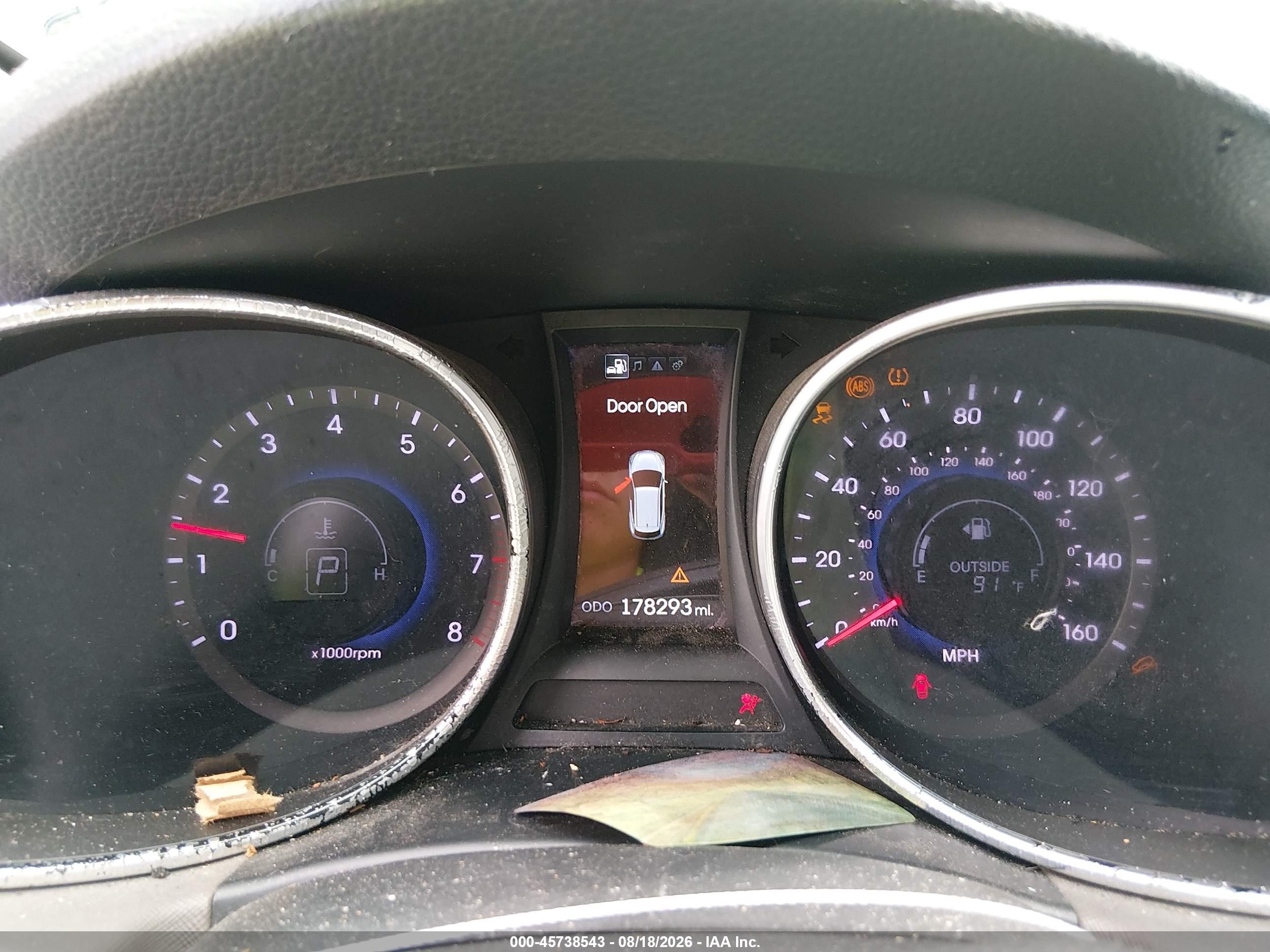 2013 Hyundai Santa Fe Sport 2.0t Silver vin: 5XYZU3LA5DG071390