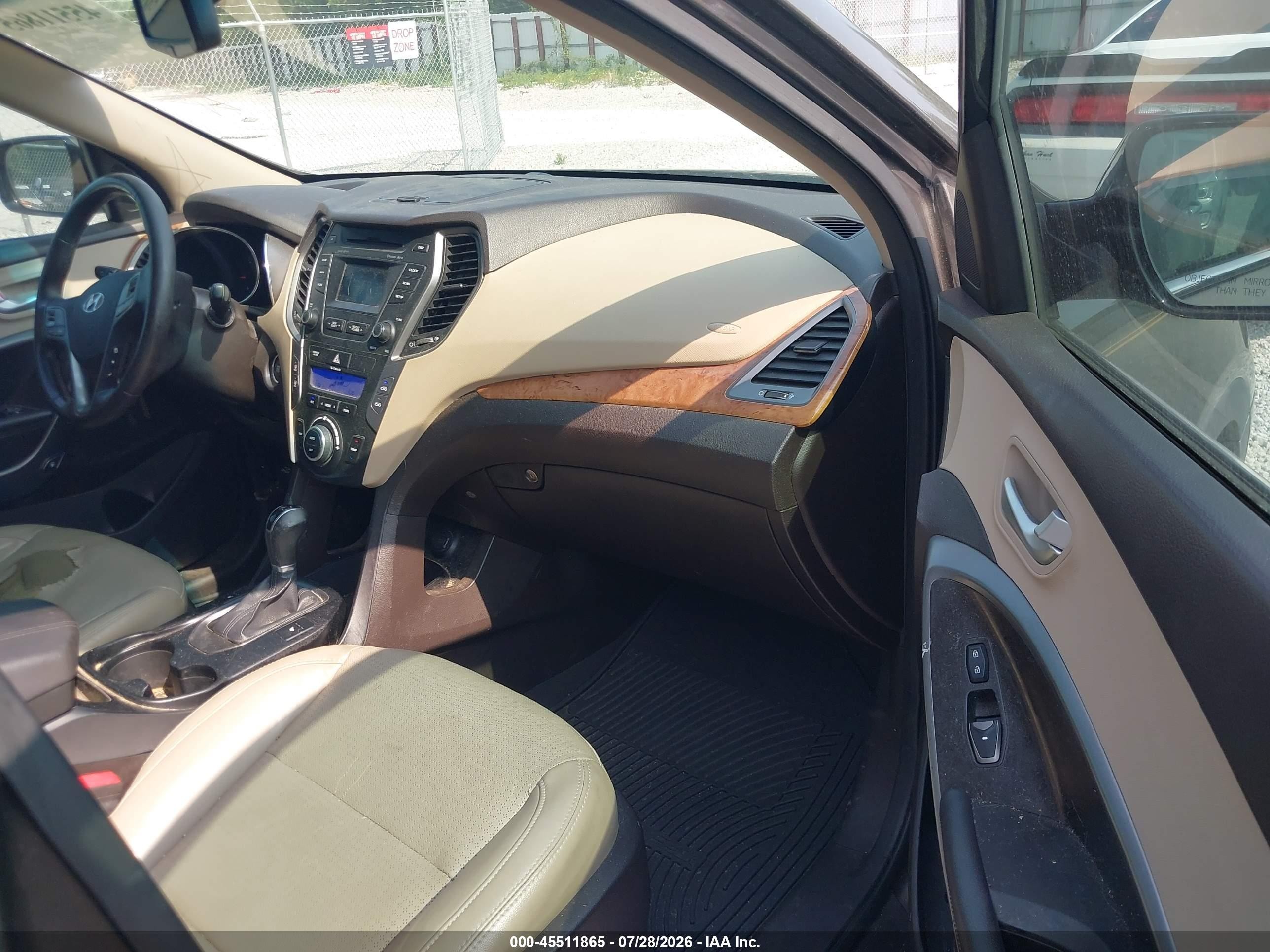 2014 Hyundai Santa Fe Sport 2.0l Turbo Pewter vin: 5XYZU3LA5EG149328