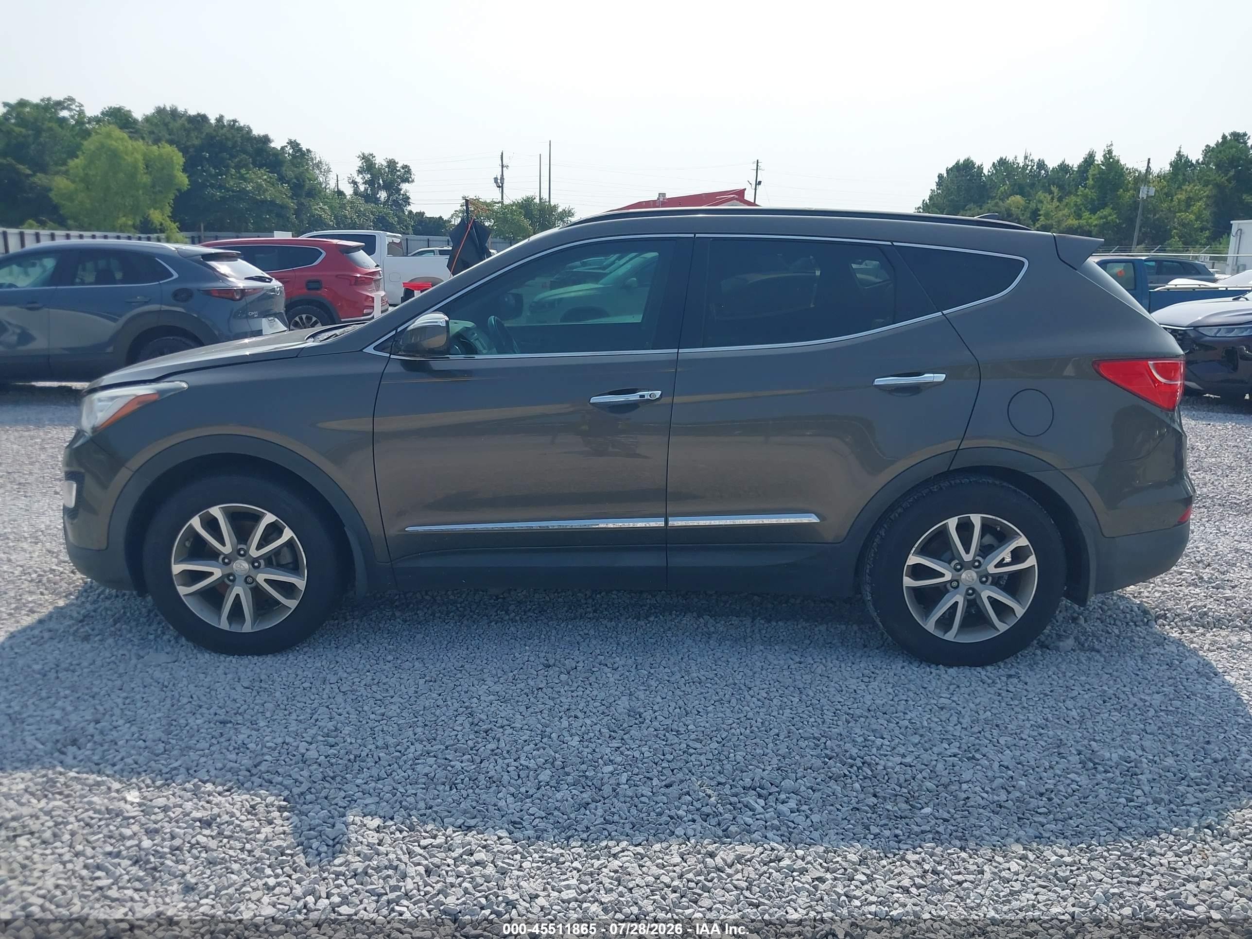 2014 Hyundai Santa Fe Sport 2.0l Turbo Pewter vin: 5XYZU3LA5EG149328