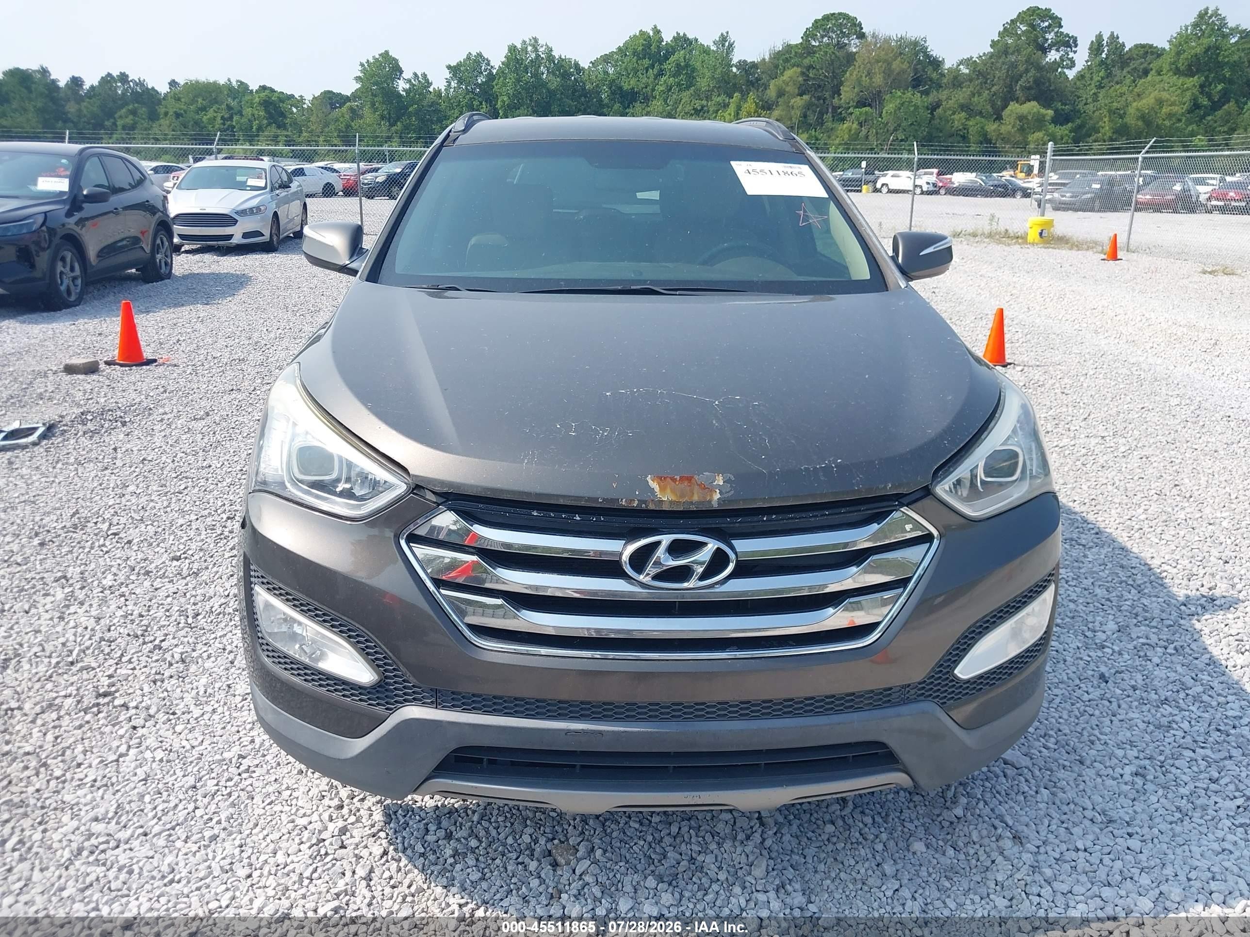 2014 Hyundai Santa Fe Sport 2.0l Turbo Pewter vin: 5XYZU3LA5EG149328