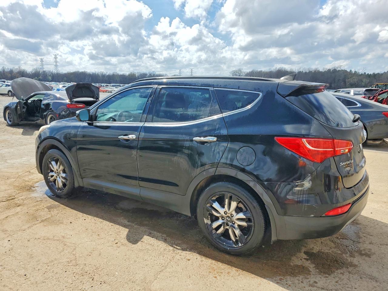2014 Hyundai Santa Fe Sport 2.0t Black vin: 5XYZU3LA5EG178456