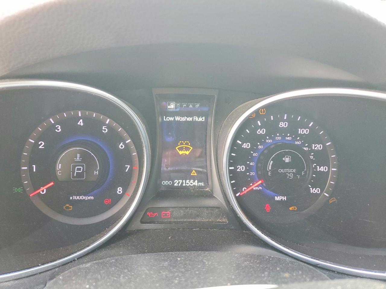 2014 Hyundai Santa Fe Sport 2.0t Black vin: 5XYZU3LA5EG178456
