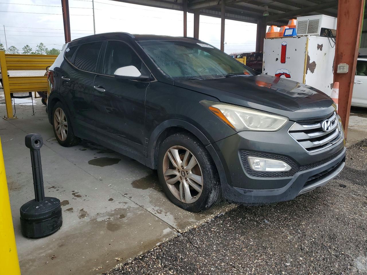 2014 Hyundai Santa Fe Sport 2.0t Gray vin: 5XYZU3LA5EG194253