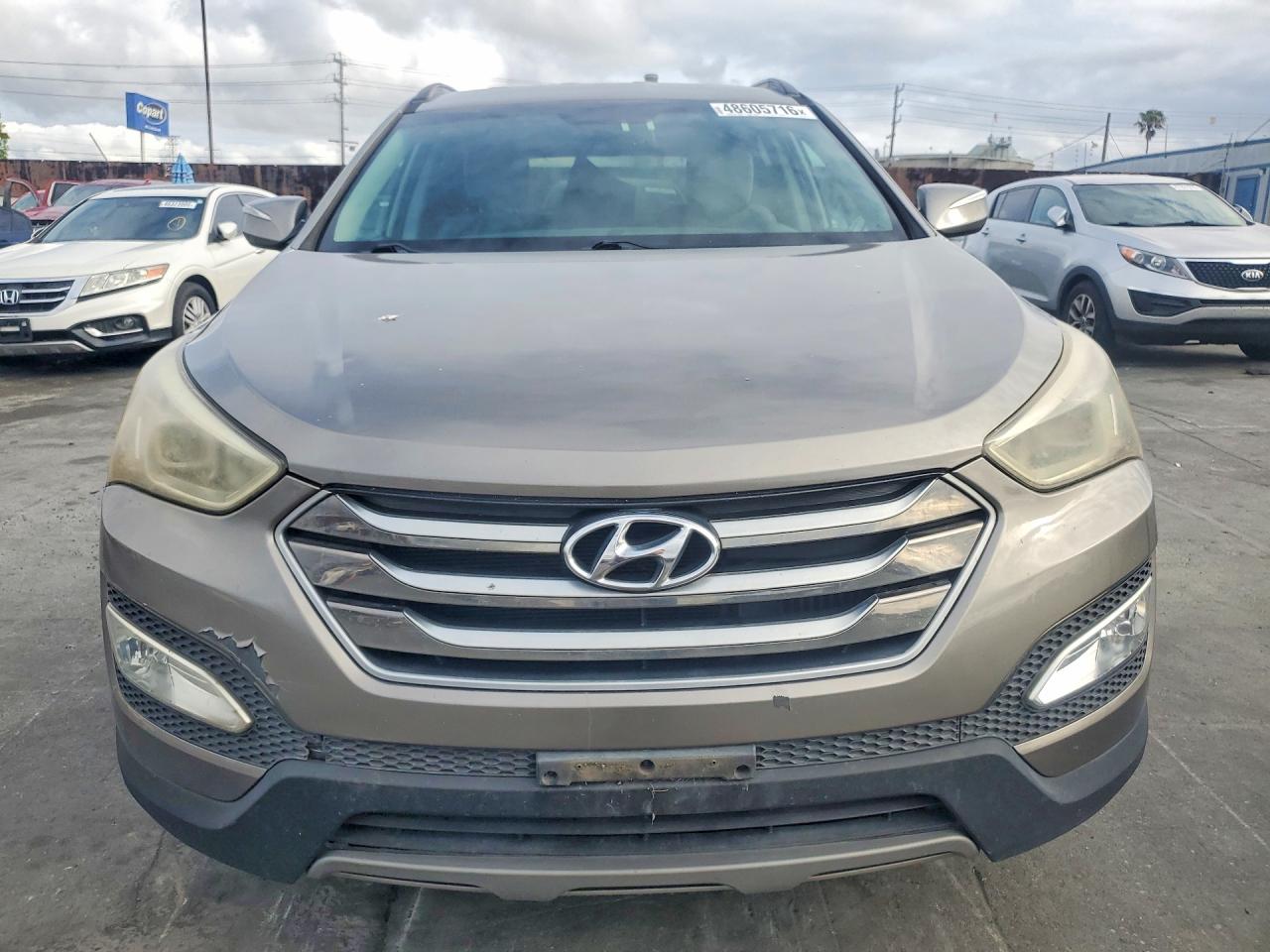 2015 Hyundai Santa Fe Sport 2.0t Gray vin: 5XYZU3LA5FG264349