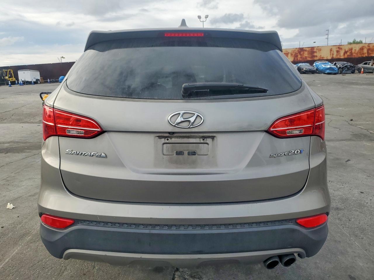 2015 Hyundai Santa Fe Sport 2.0t Gray vin: 5XYZU3LA5FG264349