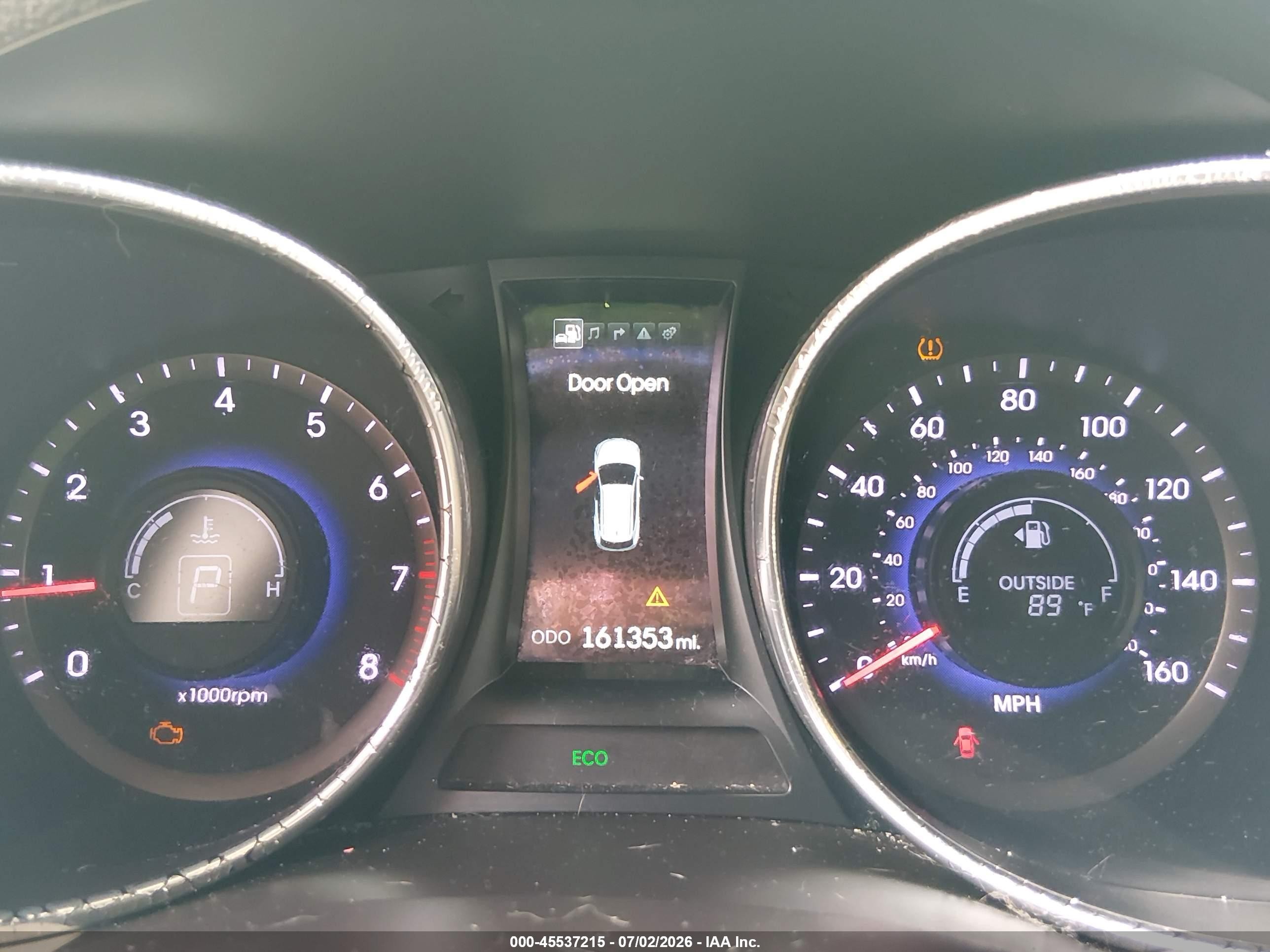 2014 Hyundai Santa Fe Sport 2.0l Turbo Синий vin: 5XYZU3LA6EG212422