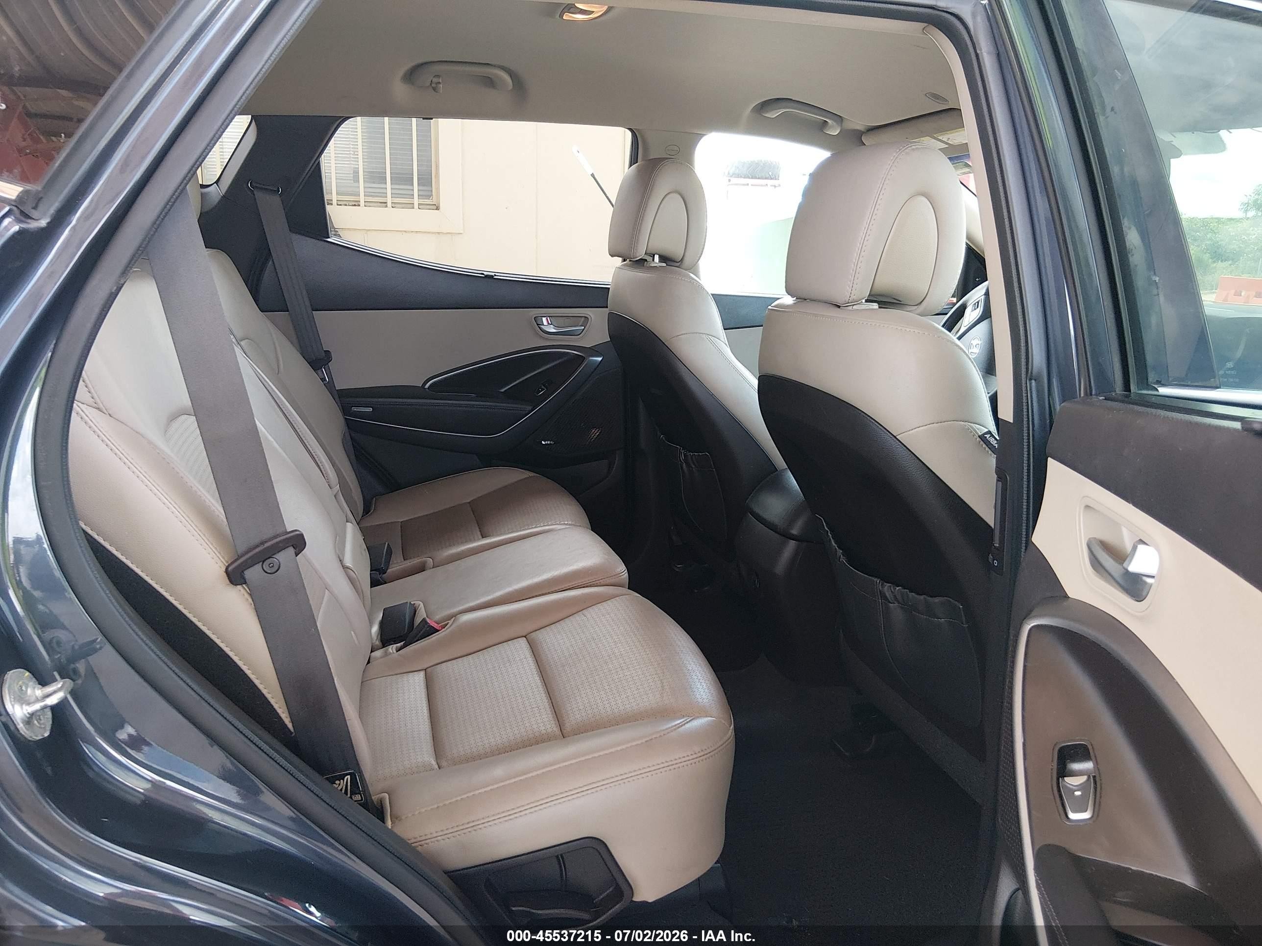 2014 Hyundai Santa Fe Sport 2.0l Turbo Синий vin: 5XYZU3LA6EG212422