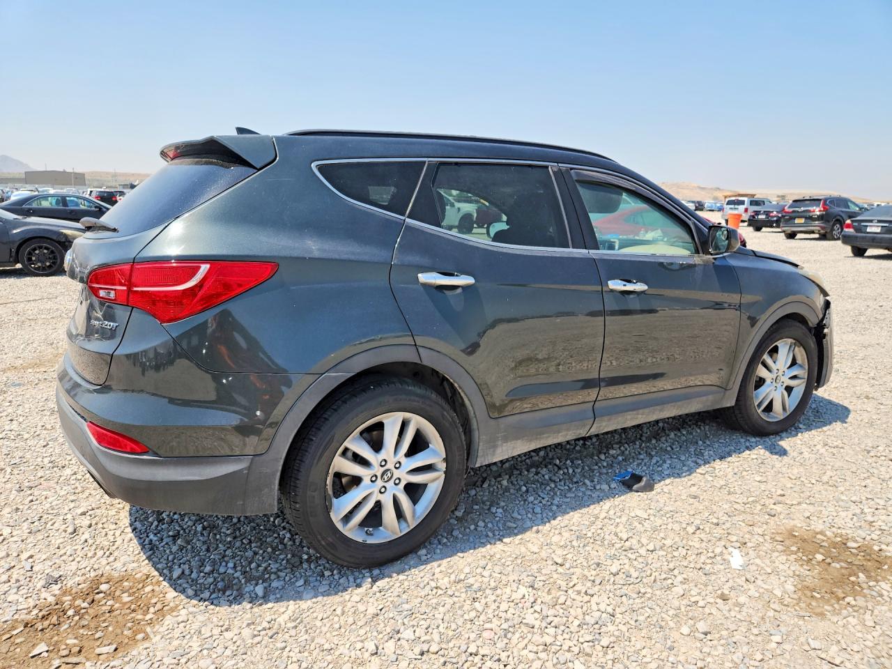 2013 Hyundai Santa Fe Sport 2.0t Charcoal vin: 5XYZU3LA7DG036723