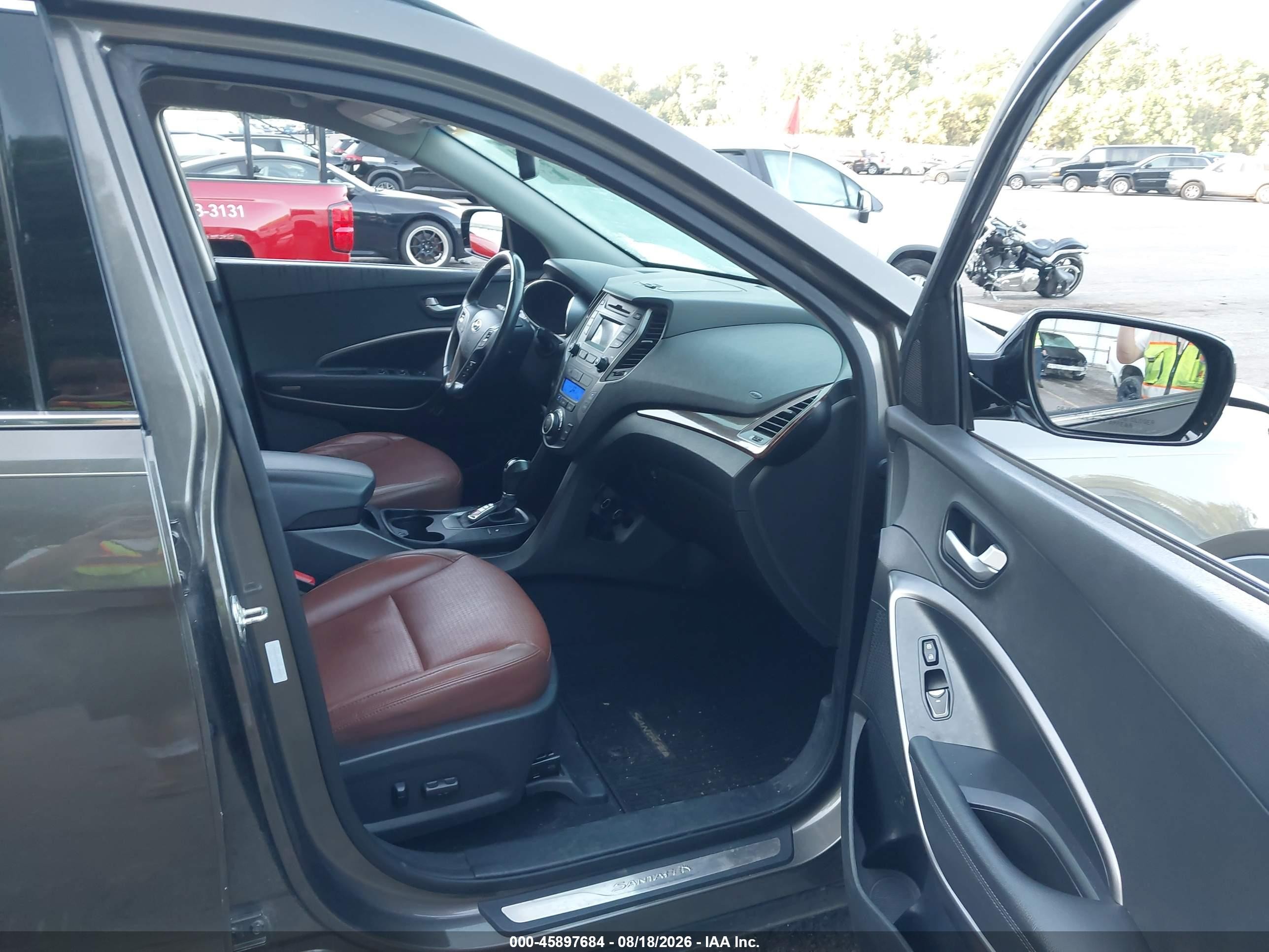 2013 Hyundai Santa Fe Sport 2.0t Серый vin: 5XYZU3LA7DG045907