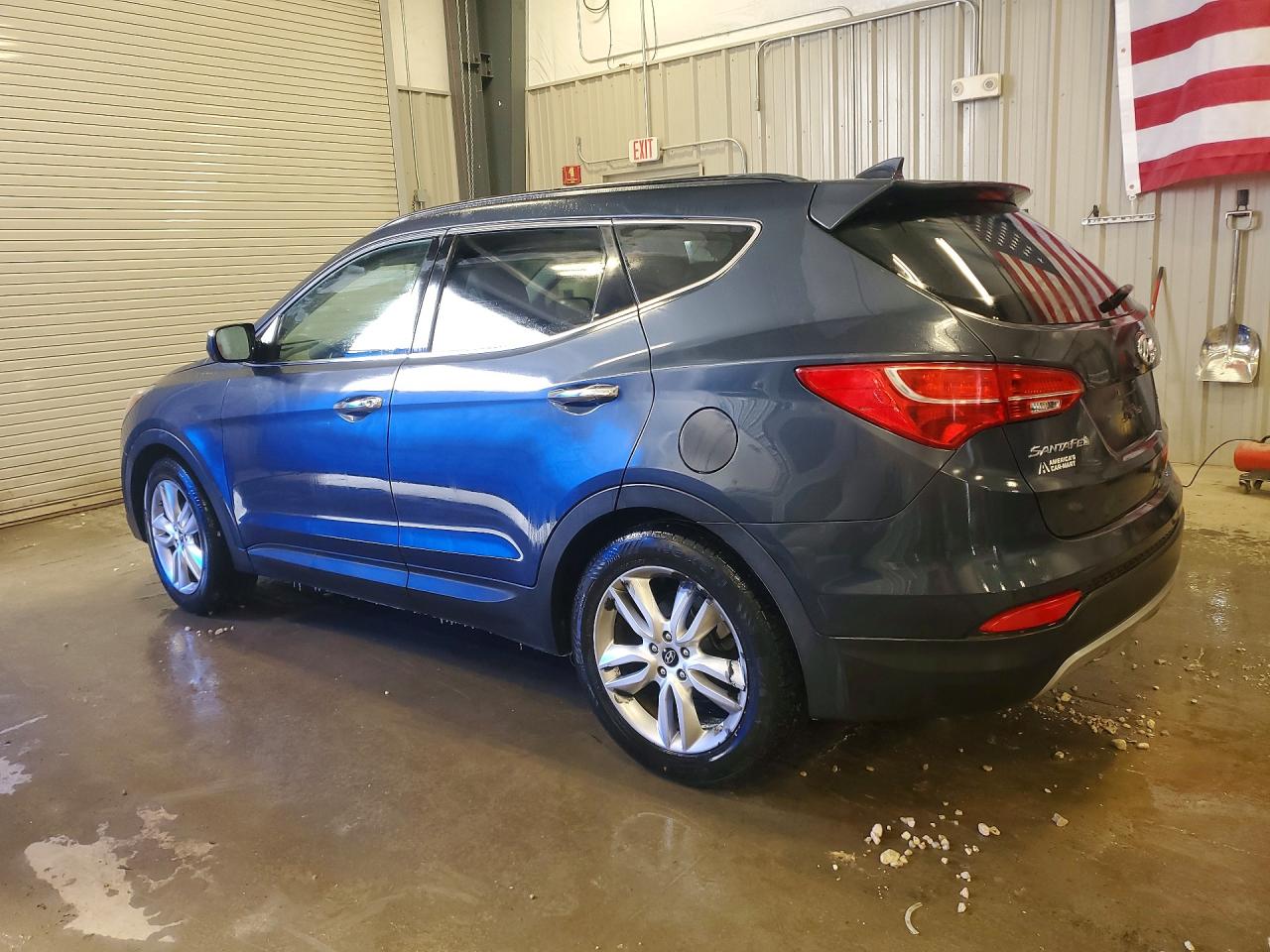 2013 Hyundai Santa Fe Sport 2.0t Угольный vin: 5XYZU3LA7DG078910