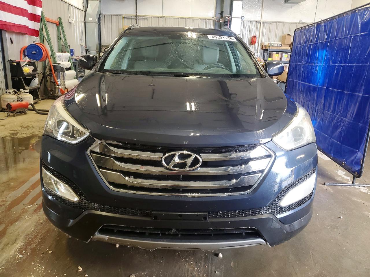 2013 Hyundai Santa Fe Sport 2.0t Угольный vin: 5XYZU3LA7DG078910