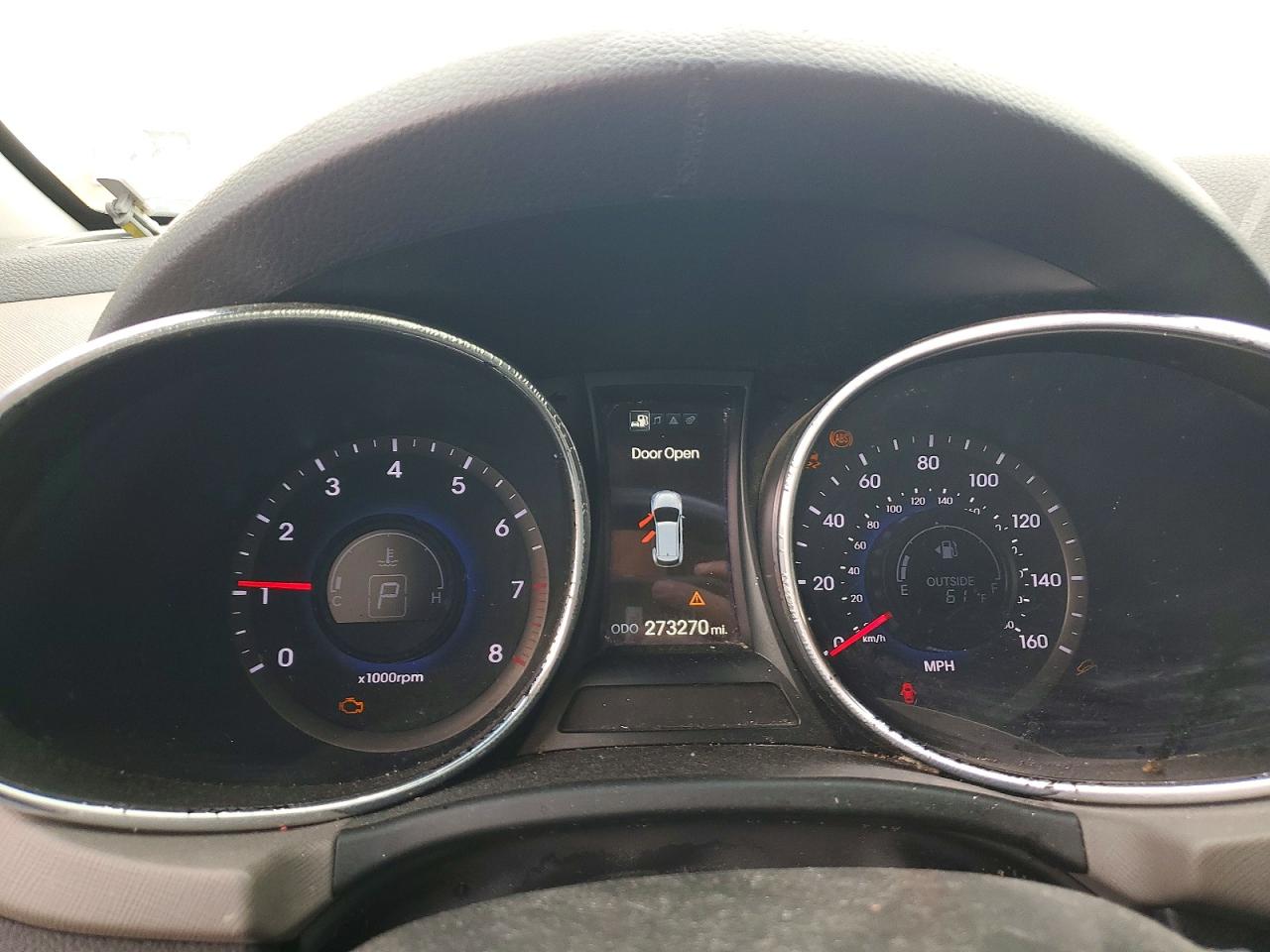 2013 Hyundai Santa Fe Sport 2.0t Silver vin: 5XYZU3LA7DG123425
