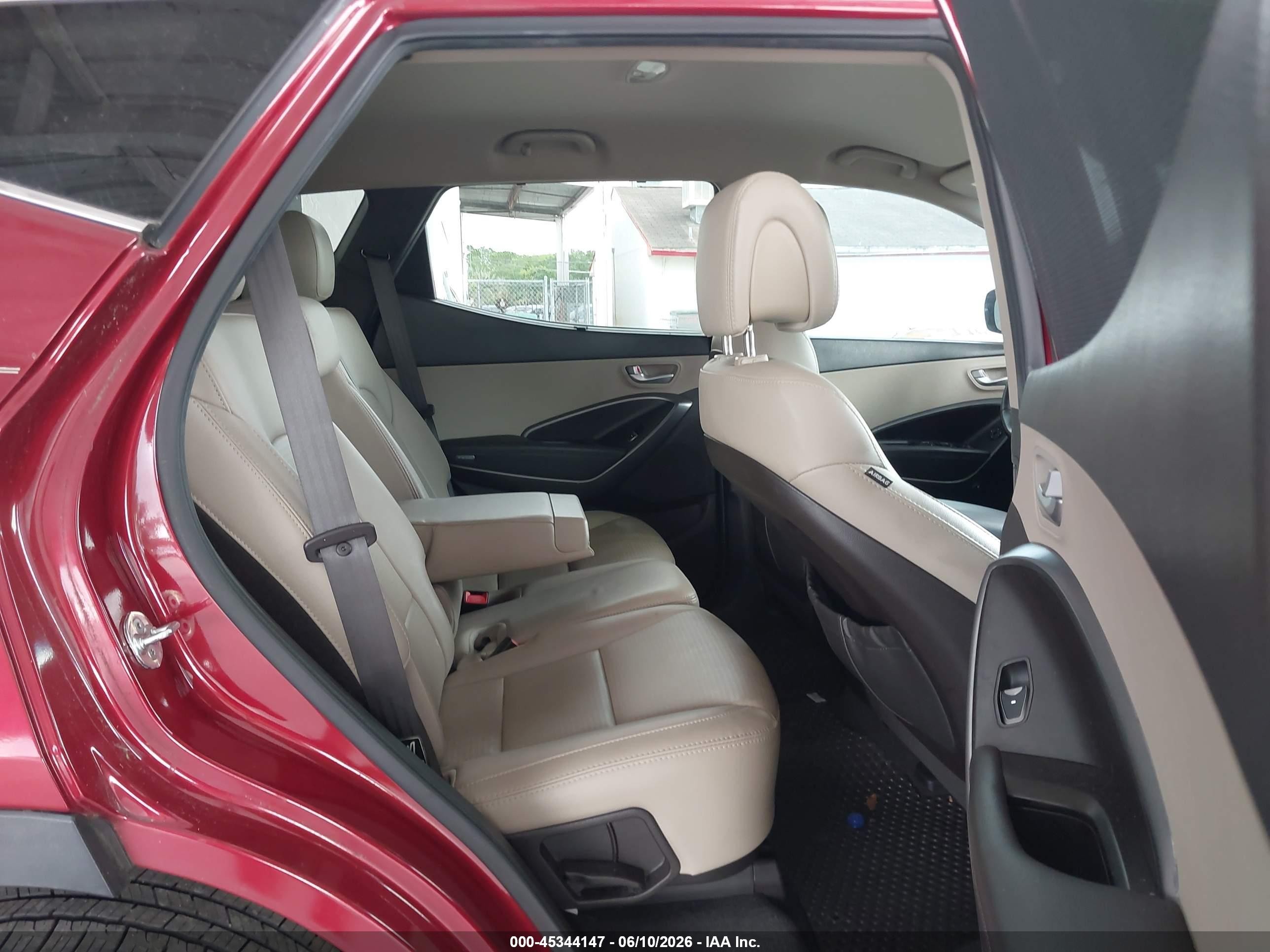 2014 Hyundai Santa Fe Sport 2.0l Turbo Red vin: 5XYZU3LA7EG218410
