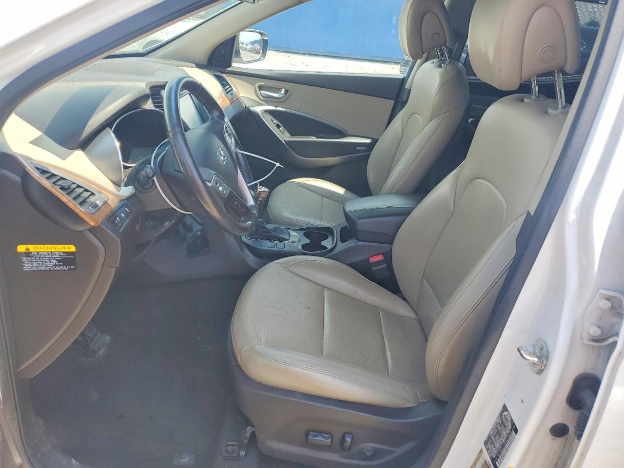 2014 Hyundai Santa Fe Sport 2.0t Белый vin: 5XYZU3LA7EG219816