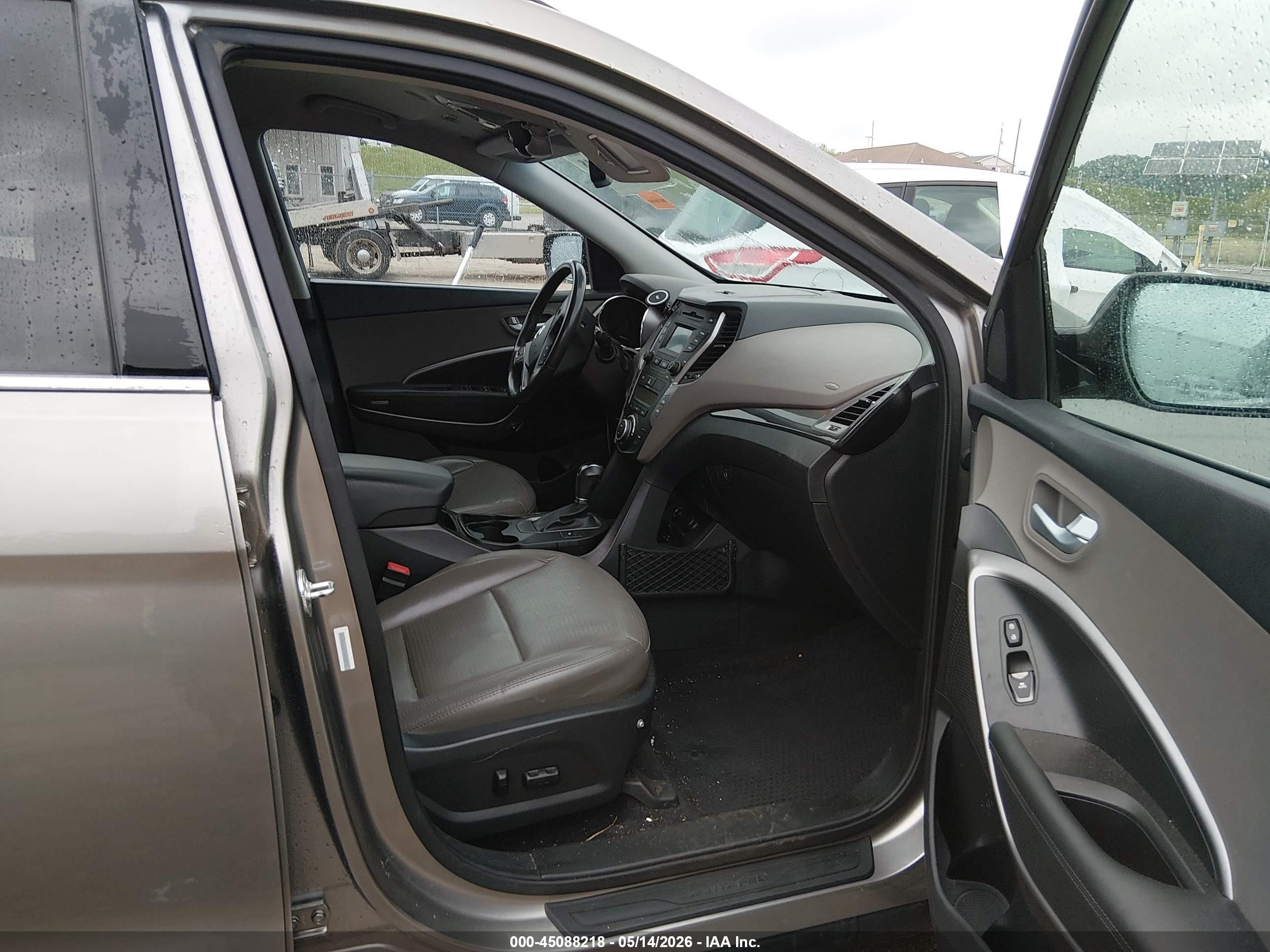 2015 Hyundai Santa Fe Sport 2.0l Turbo Gray vin: 5XYZU3LA7FG264871