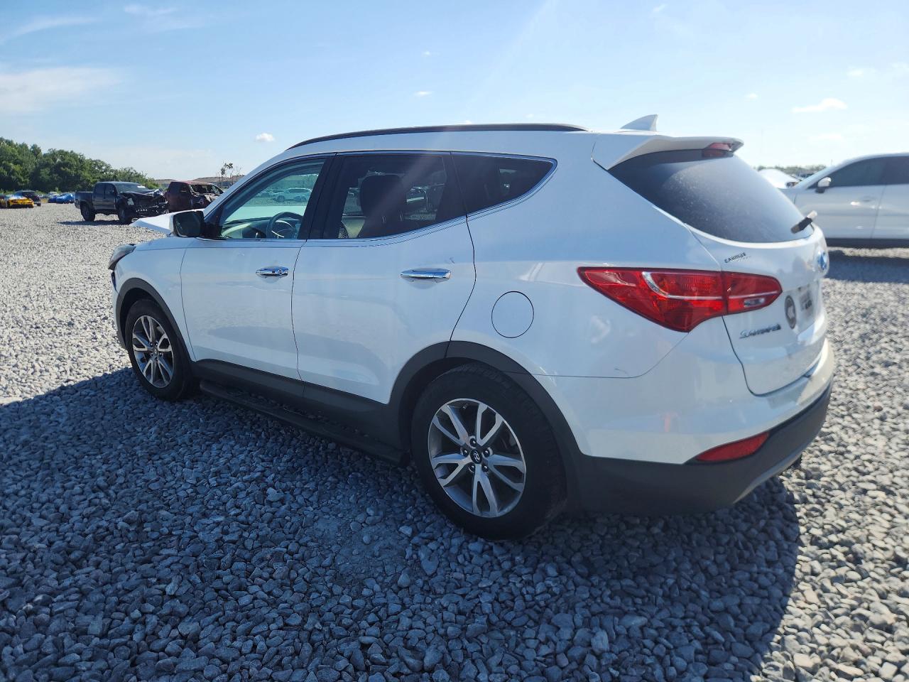 2015 Hyundai Santa Fe Sport 2.0t White vin: 5XYZU3LA7FG268189
