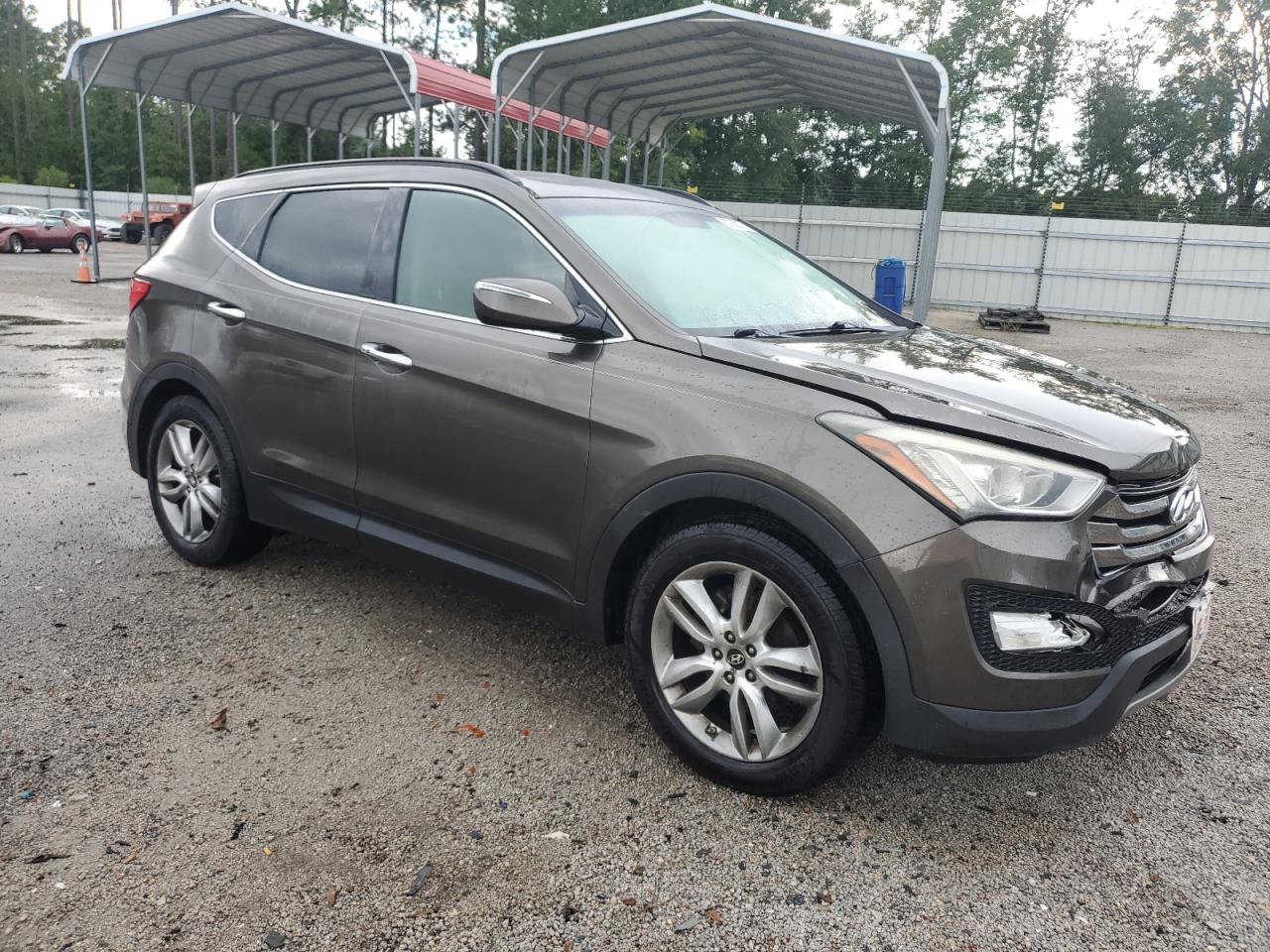 2013 Hyundai Santa Fe Sport Brown vin: 5XYZU3LA8DG006582