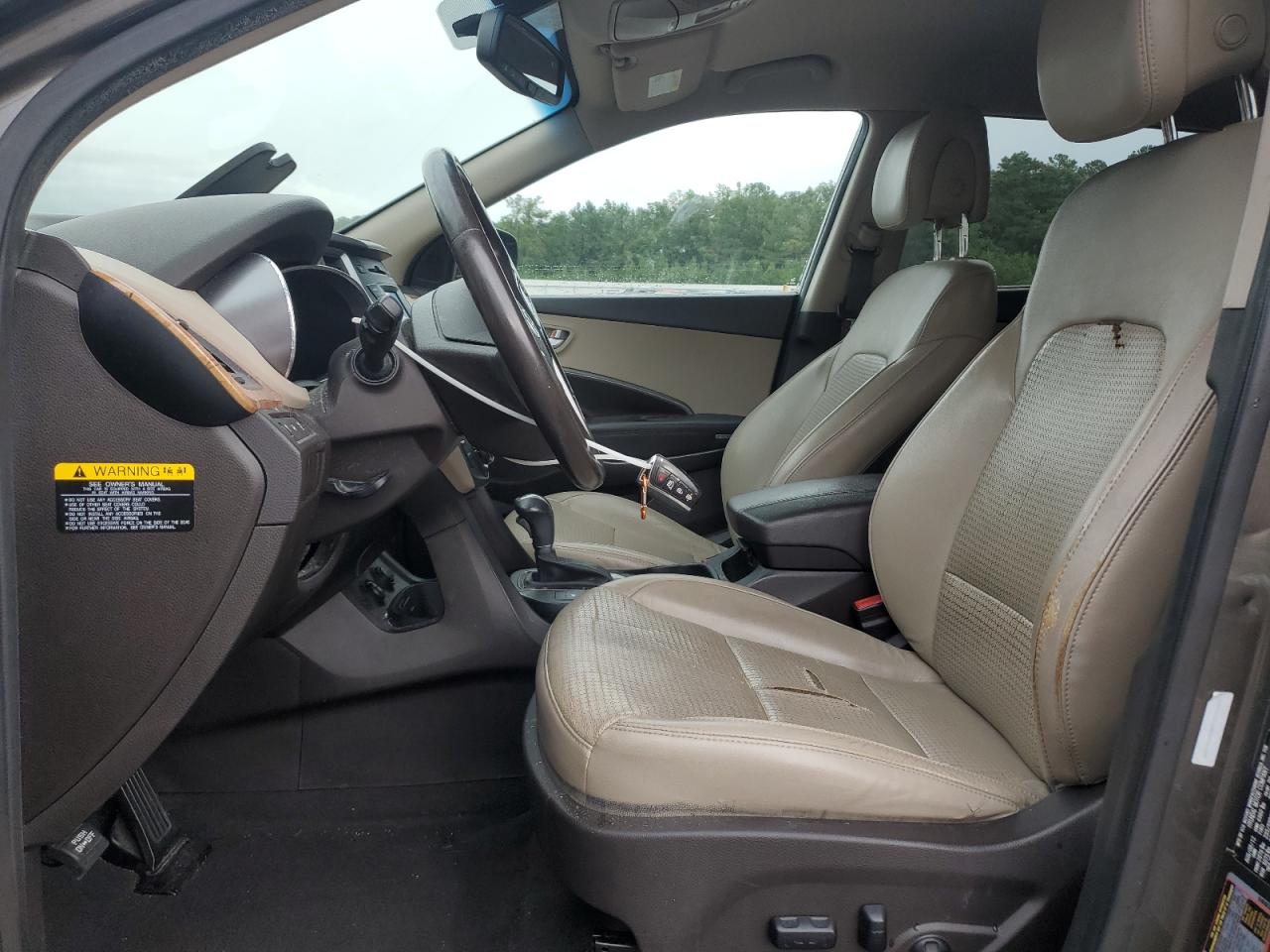 2013 Hyundai Santa Fe Sport Brown vin: 5XYZU3LA8DG006582