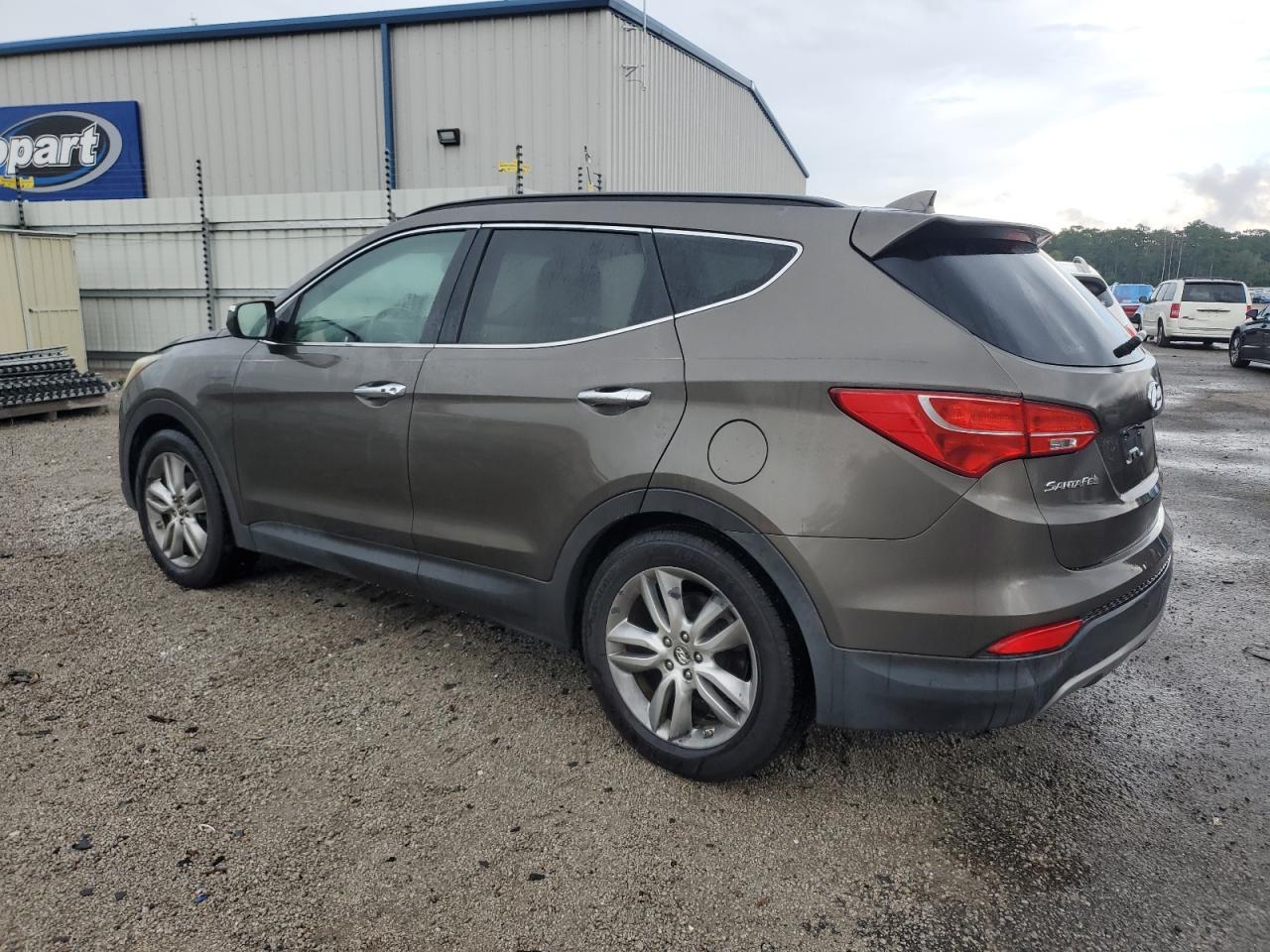 2013 Hyundai Santa Fe Sport Brown vin: 5XYZU3LA8DG006582