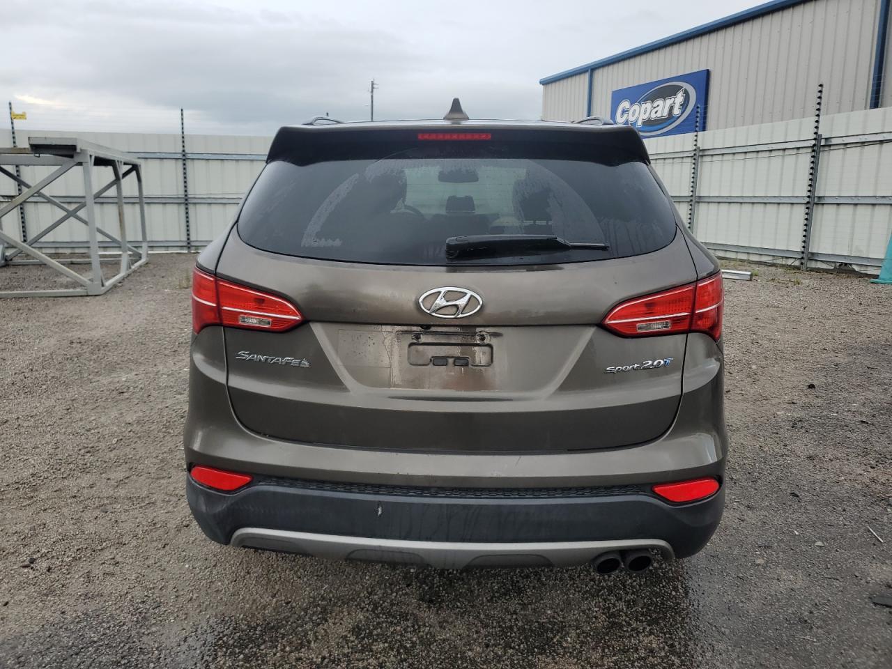 2013 Hyundai Santa Fe Sport Brown vin: 5XYZU3LA8DG006582