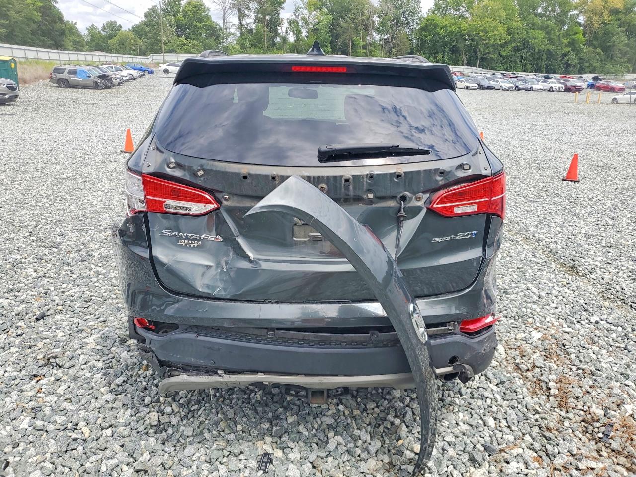2013 Hyundai Santa Fe Sport 2.0t Black vin: 5XYZU3LA8DG101417