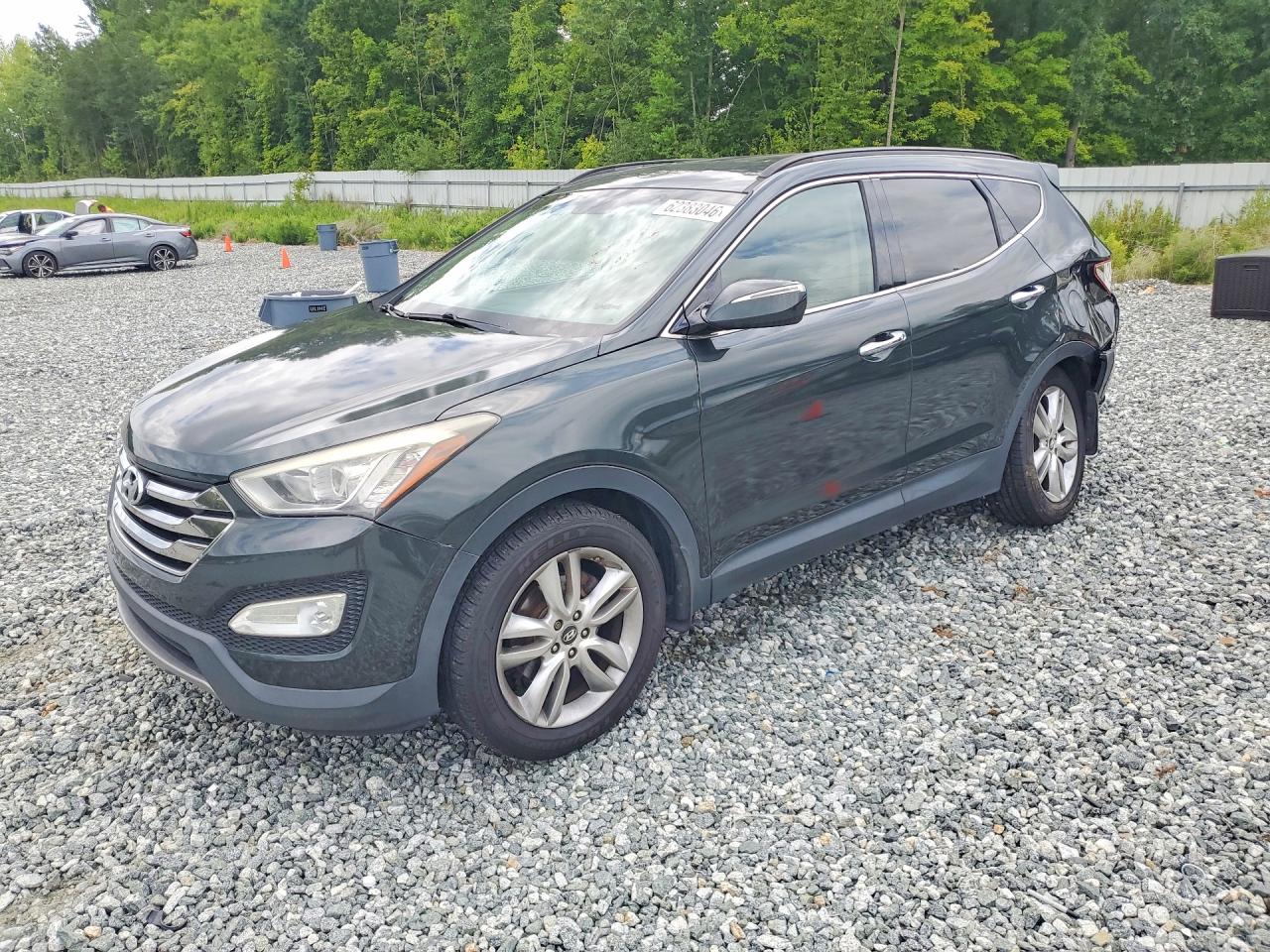 2013 Hyundai Santa Fe Sport 2.0t Black vin: 5XYZU3LA8DG101417