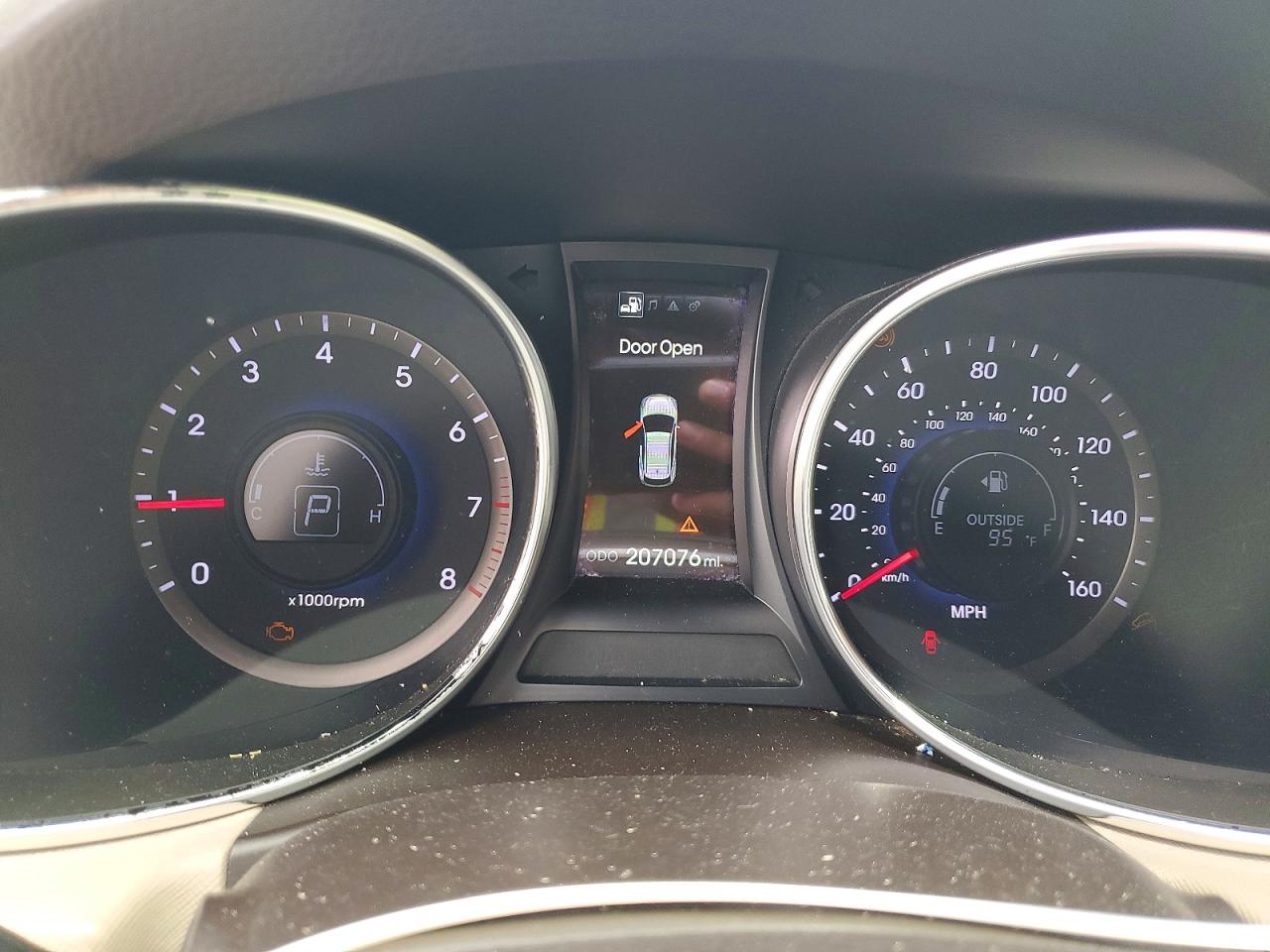2013 Hyundai Santa Fe Sport 2.0t Black vin: 5XYZU3LA8DG101417