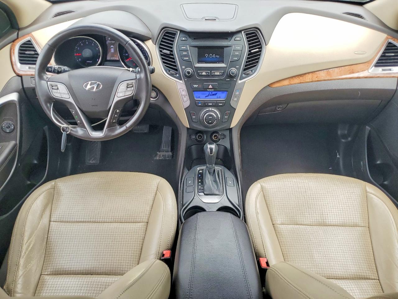 2013 Hyundai Santa Fe Sport 2.0t Black vin: 5XYZU3LA8DG101417