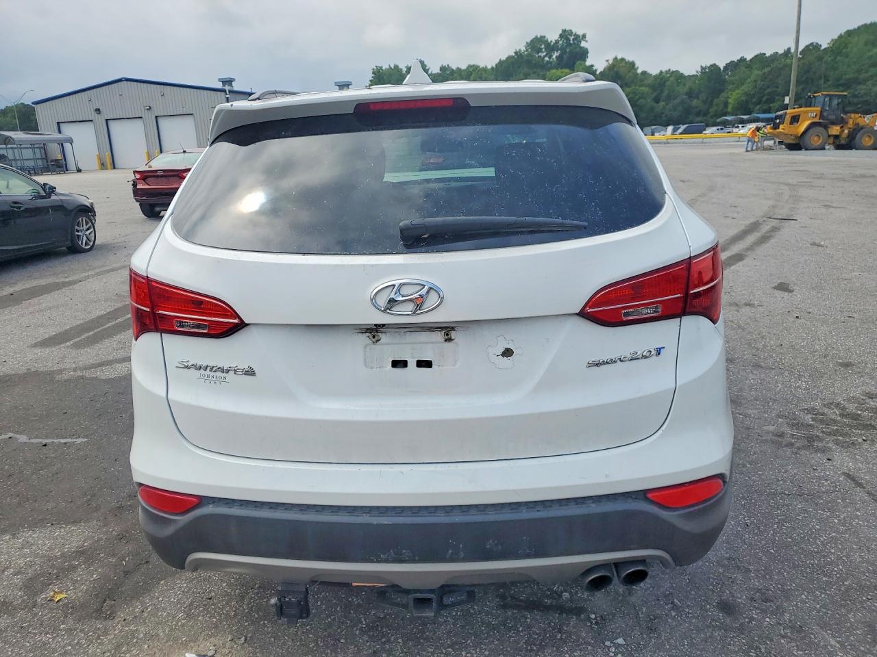 2014 Hyundai Santa Fe Sport 2.0t White vin: 5XYZU3LA8EG182355