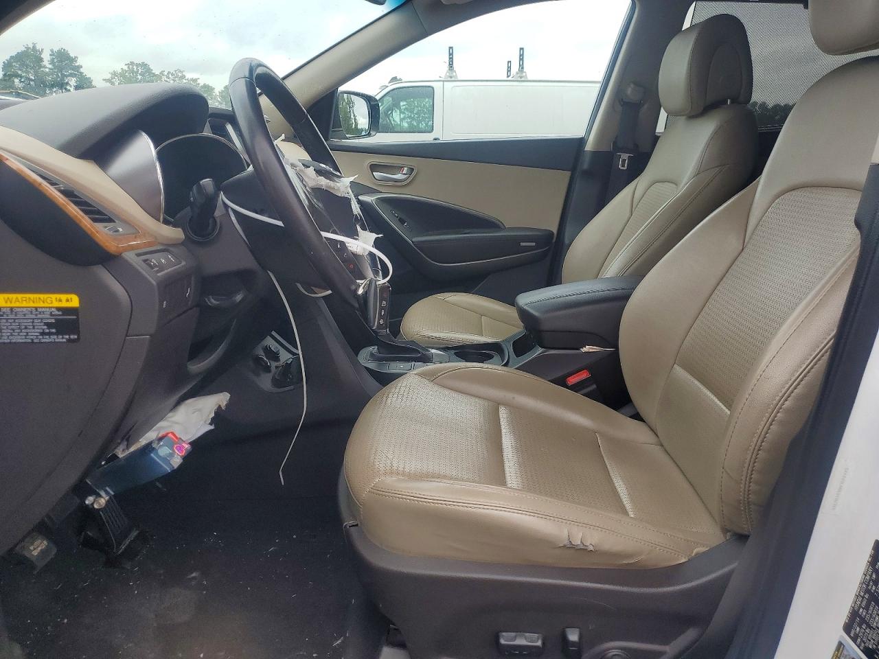2014 Hyundai Santa Fe Sport 2.0t White vin: 5XYZU3LA8EG182355