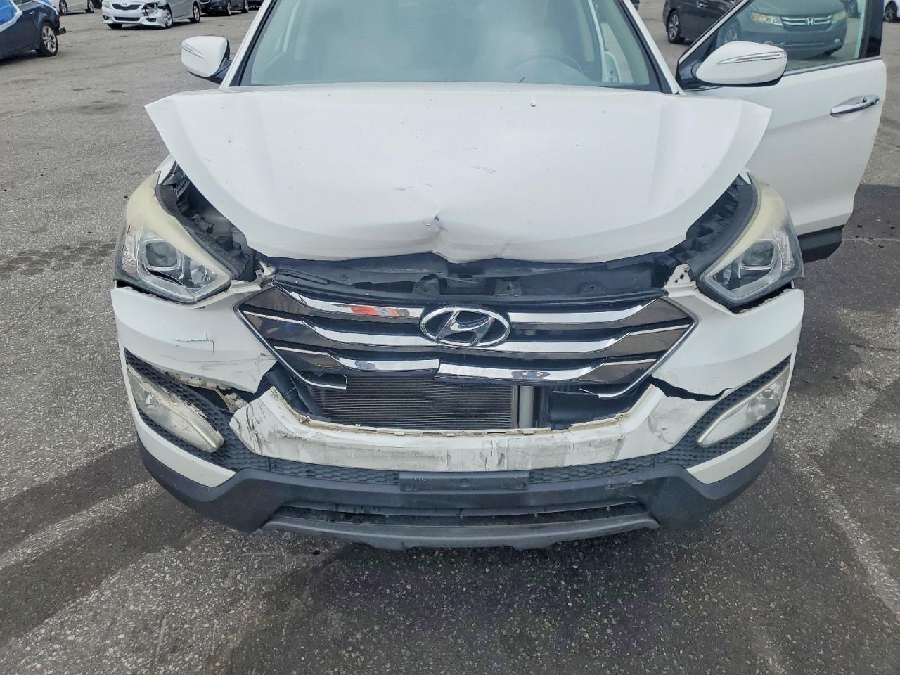2014 Hyundai Santa Fe Sport 2.0t White vin: 5XYZU3LA8EG182355