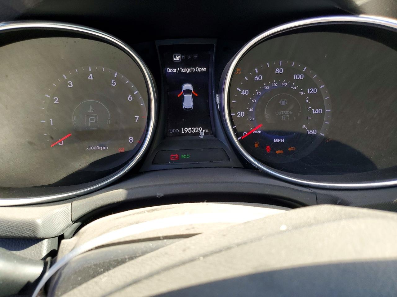 2013 Hyundai Santa Fe Sport 2.0t Серый vin: 5XYZU3LA9DG013248