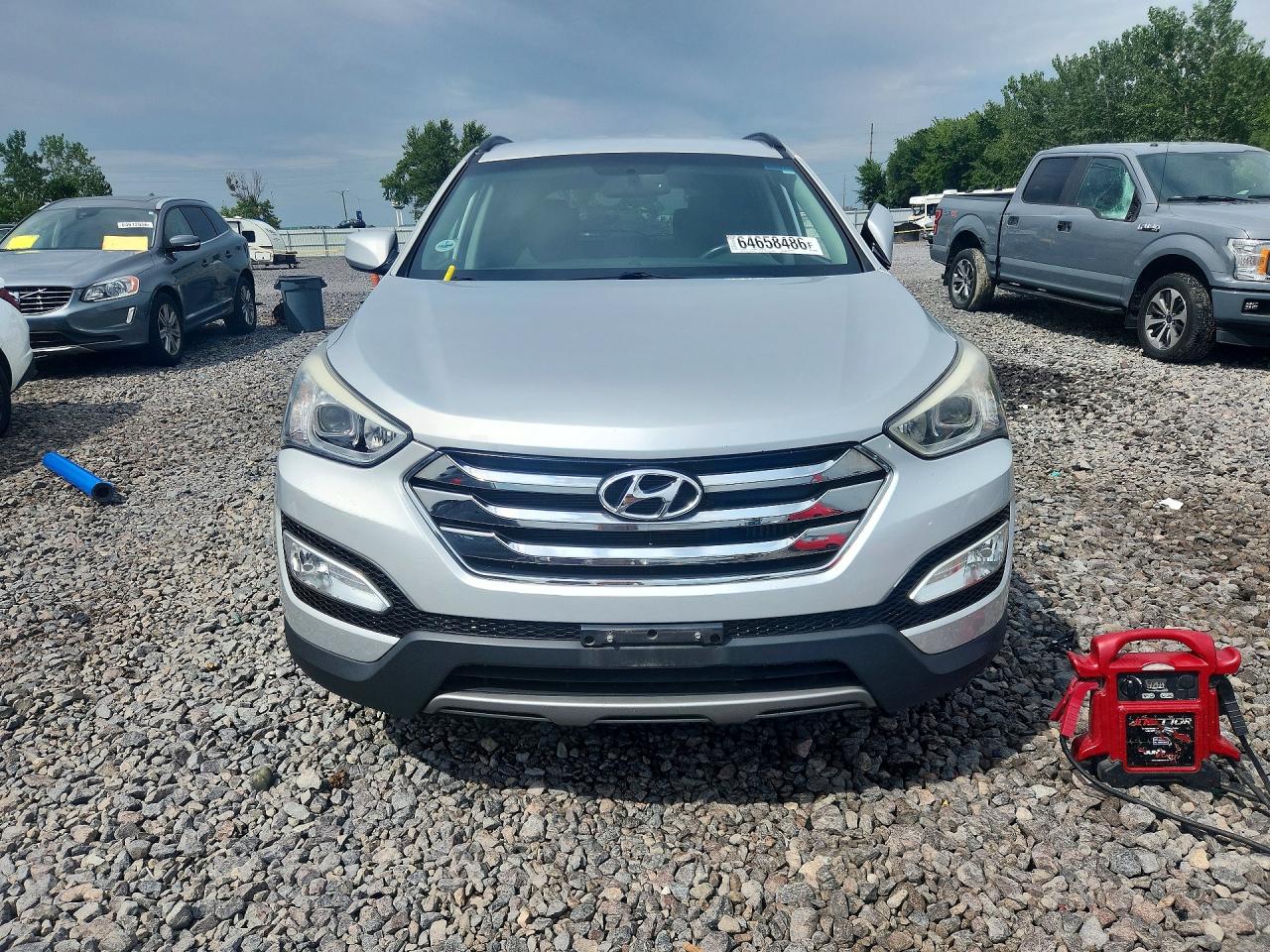2013 Hyundai Santa Fe Sport 2.0t Серебряный vin: 5XYZU3LA9DG068735