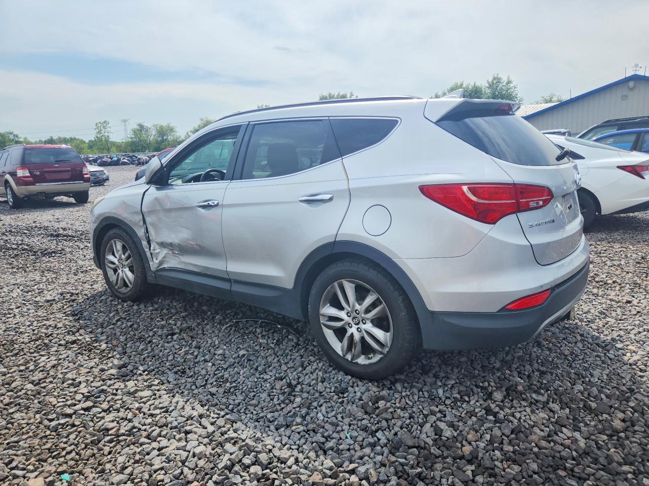 2013 Hyundai Santa Fe Sport 2.0t Серебряный vin: 5XYZU3LA9DG068735