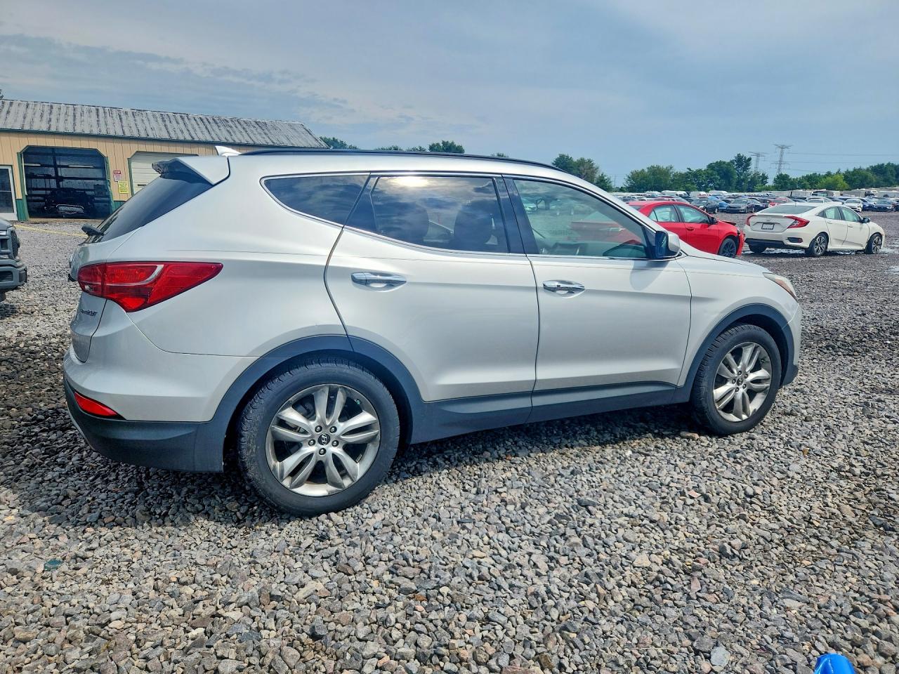 2013 Hyundai Santa Fe Sport 2.0t Серебряный vin: 5XYZU3LA9DG068735