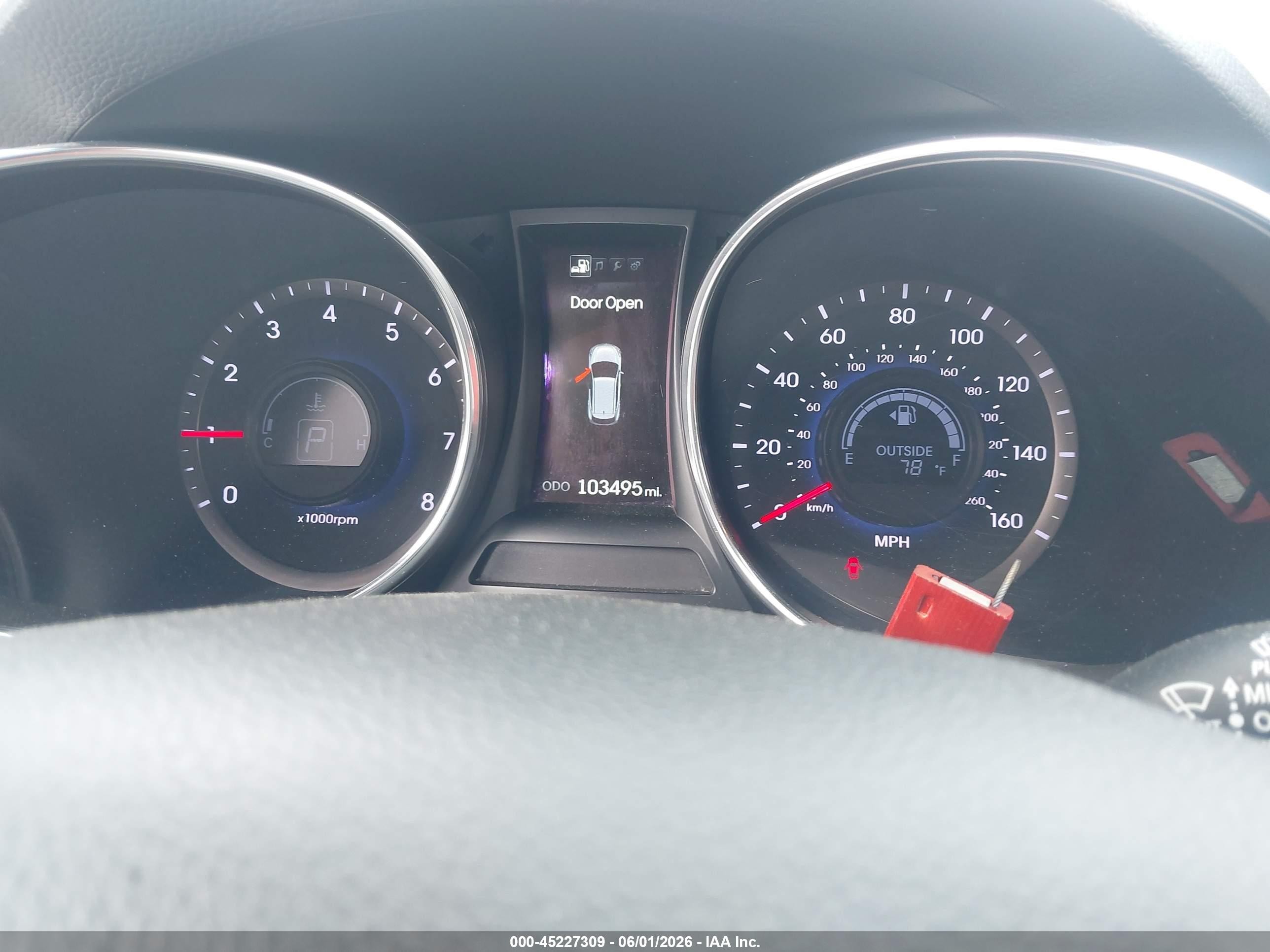 2013 Hyundai Santa Fe Sport 2.0t Black vin: 5XYZU3LA9DG099662
