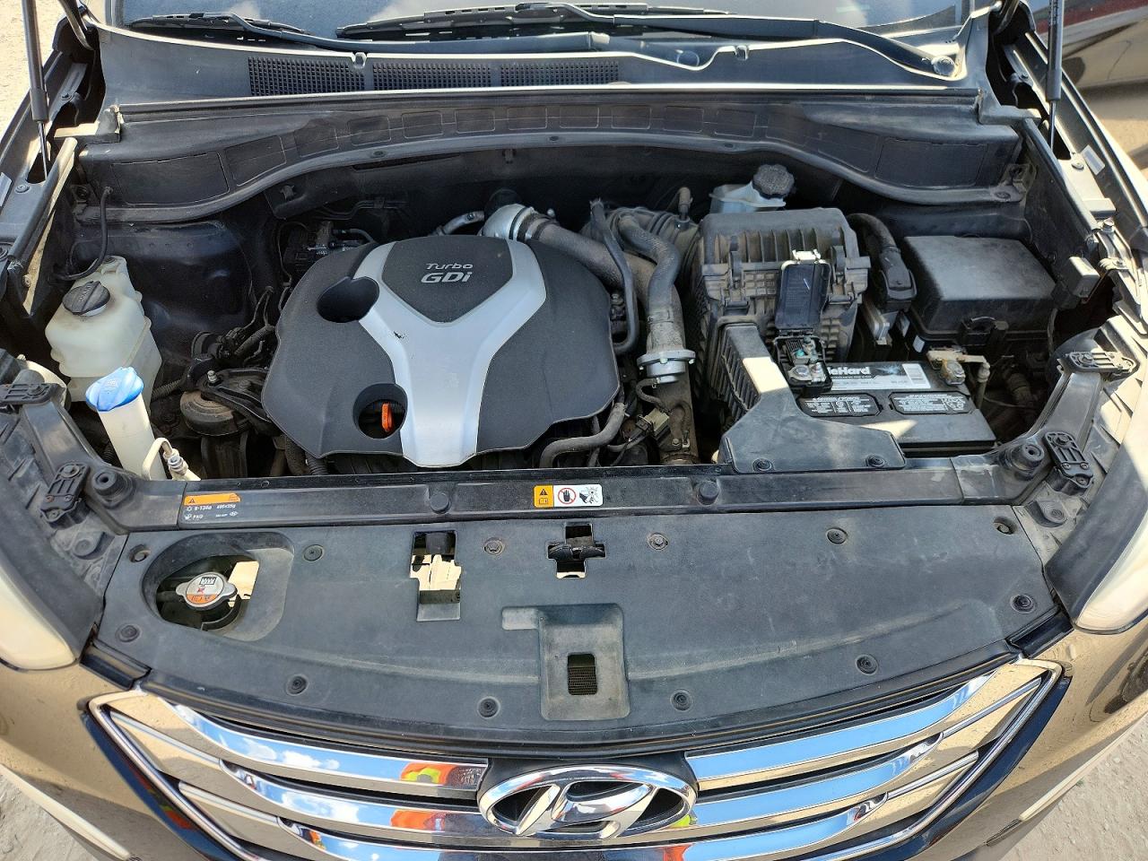 2014 Hyundai Santa Fe Sport 2.0t Black vin: 5XYZU3LA9EG187418