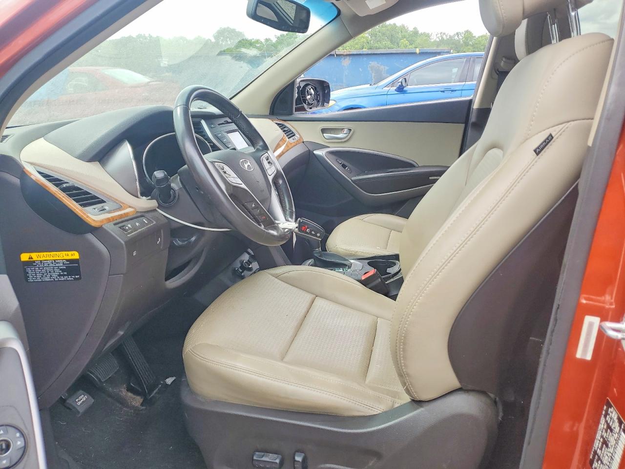 2015 Hyundai Santa Fe Sport 2.0t Orange vin: 5XYZU3LA9FG267271