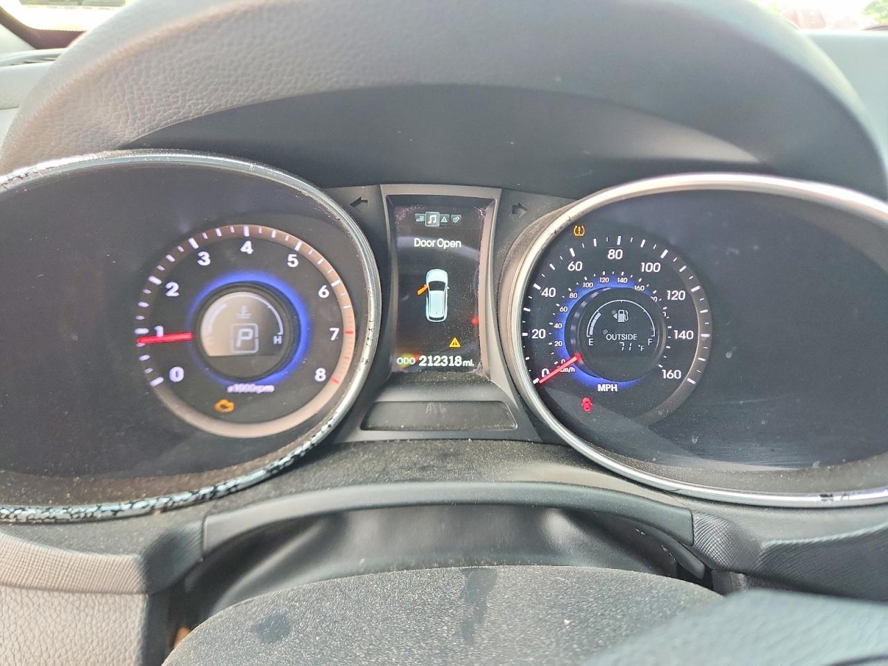 2013 Hyundai Santa Fe Sport 2.0t Черный vin: 5XYZU3LAXDG072955