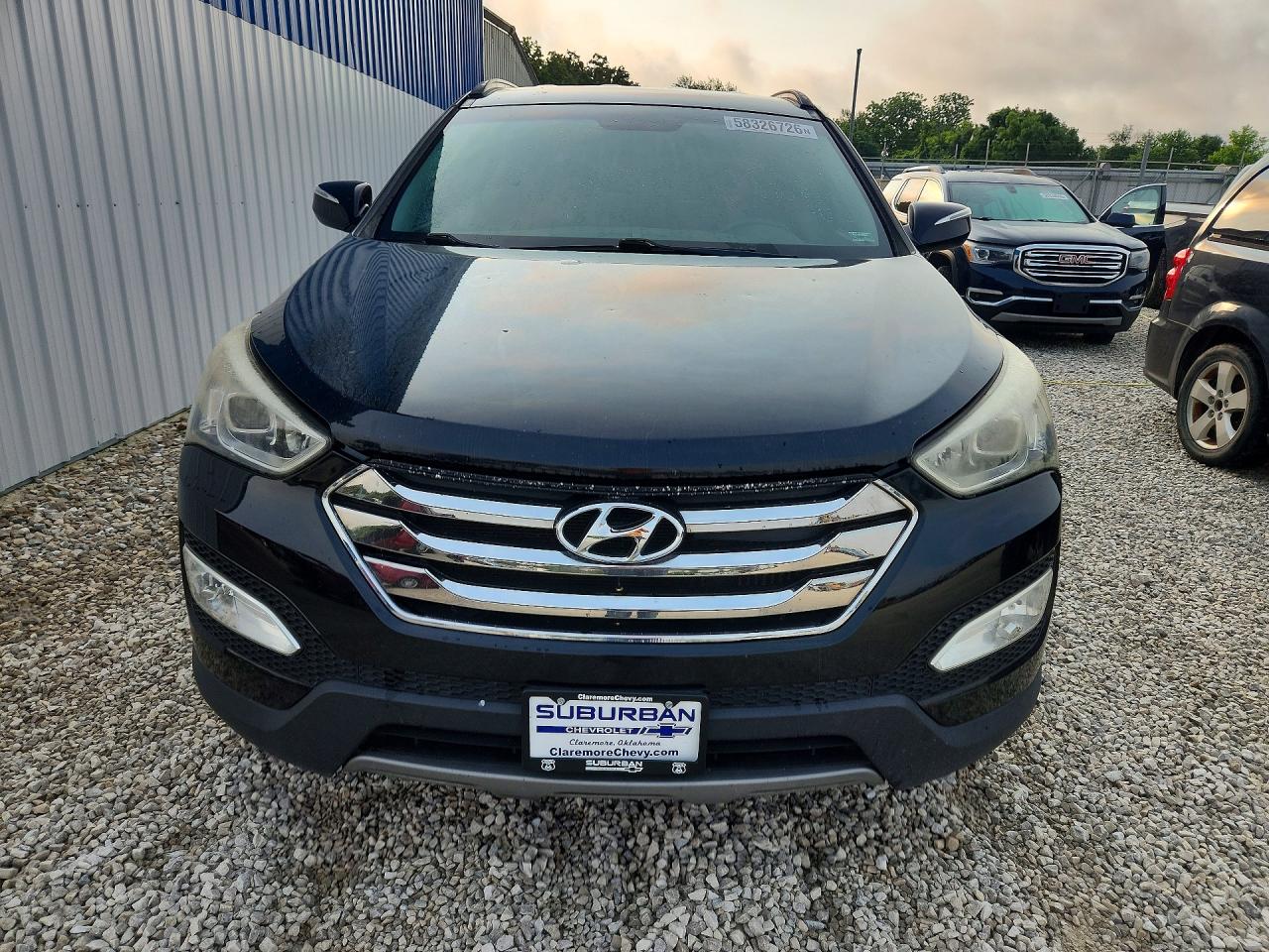 2013 Hyundai Santa Fe Sport 2.0t Черный vin: 5XYZU3LAXDG072955