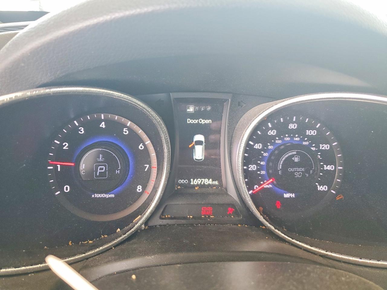 2013 Hyundai Santa Fe Sport 2.0t White vin: 5XYZU3LAXDG095135