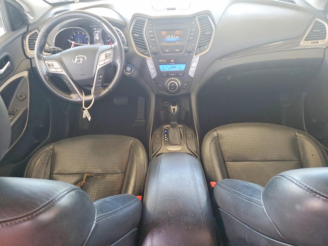 2013 Hyundai Santa Fe Sport 2.0t White vin: 5XYZU3LAXDG095135
