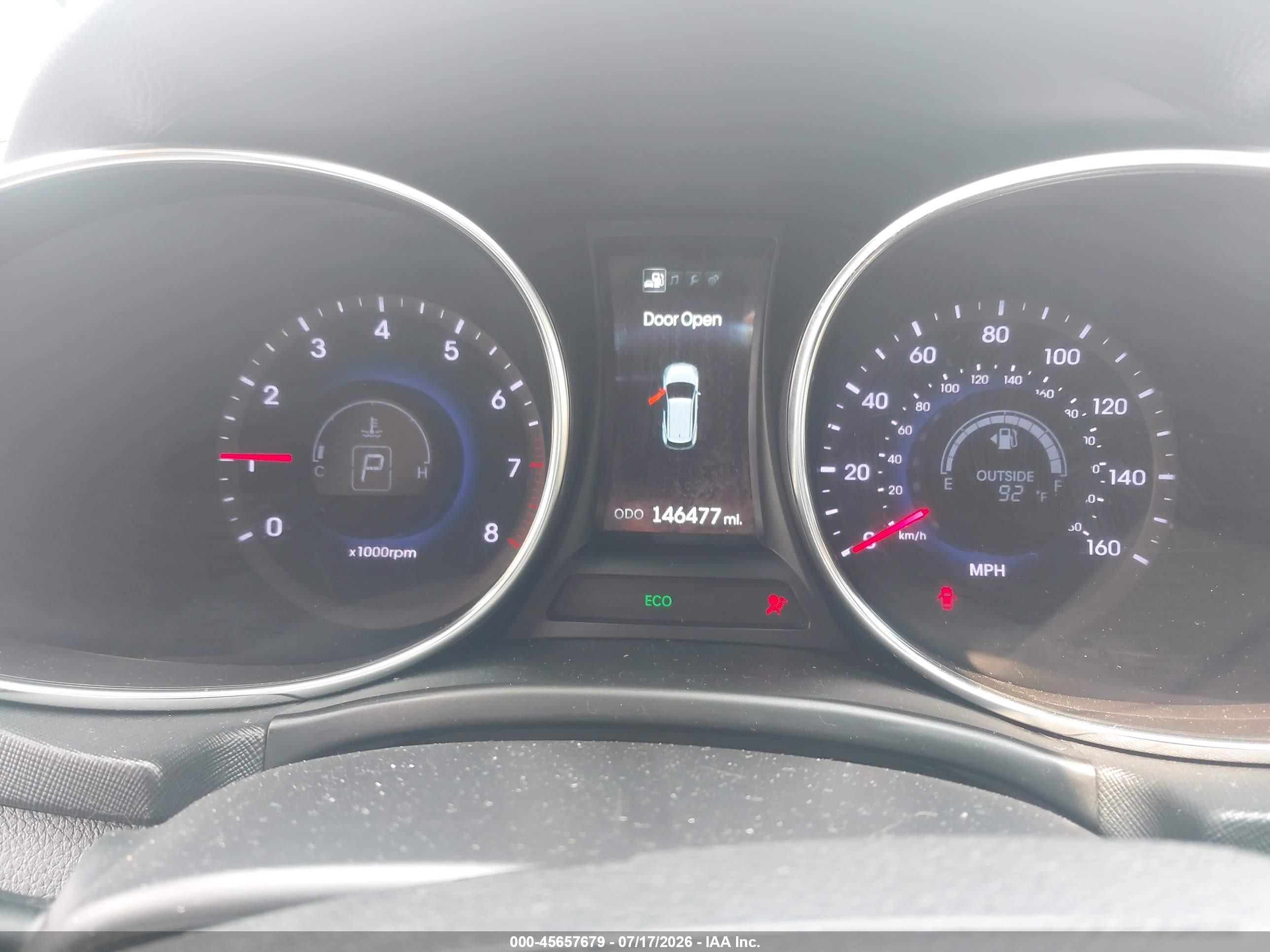 2014 Hyundai Santa Fe Sport 2.0l Turbo Black vin: 5XYZU3LAXEG209930