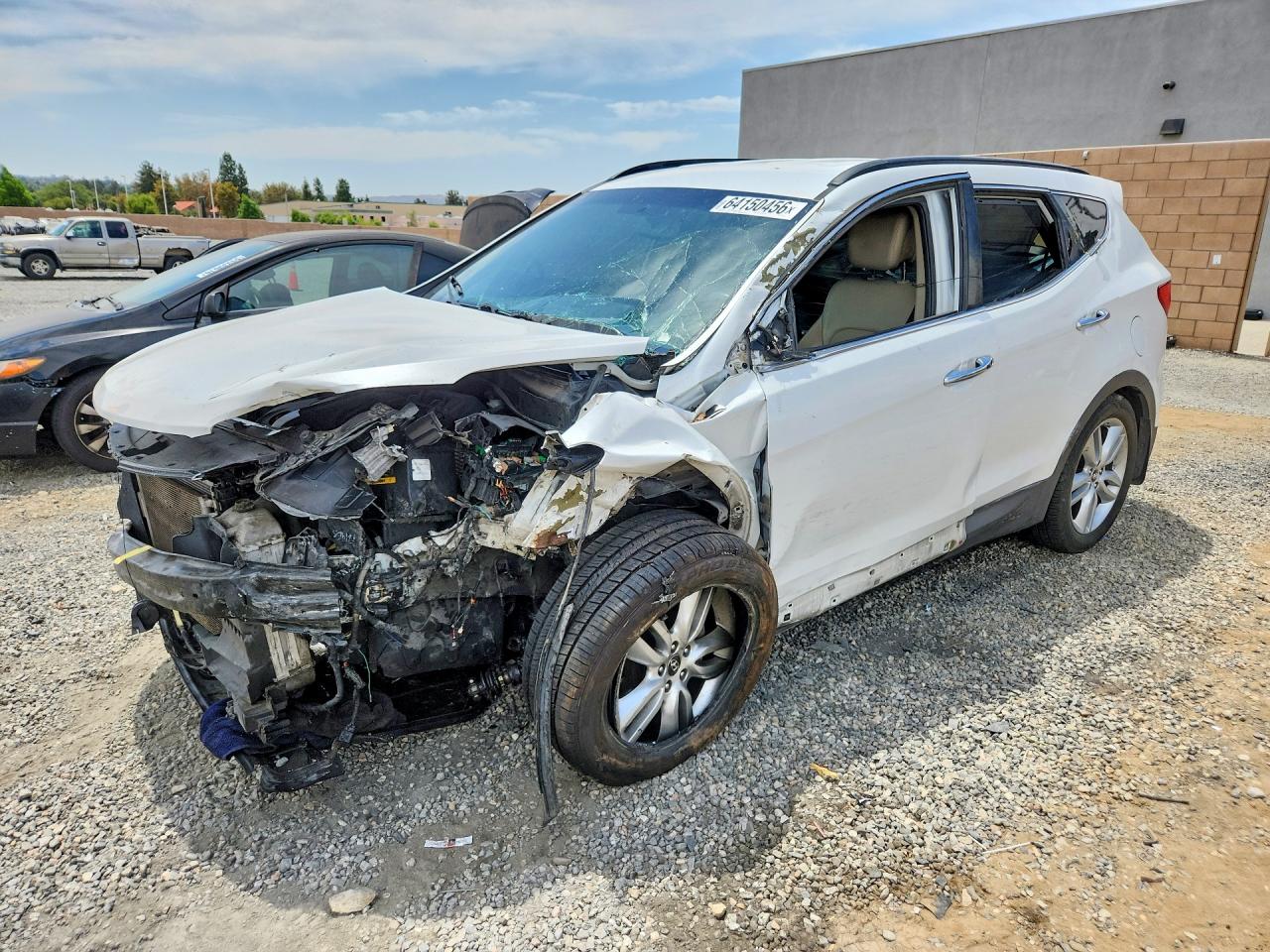 2014 Hyundai Santa Fe Sport 2.0t White vin: 5XYZU3LAXEG211712