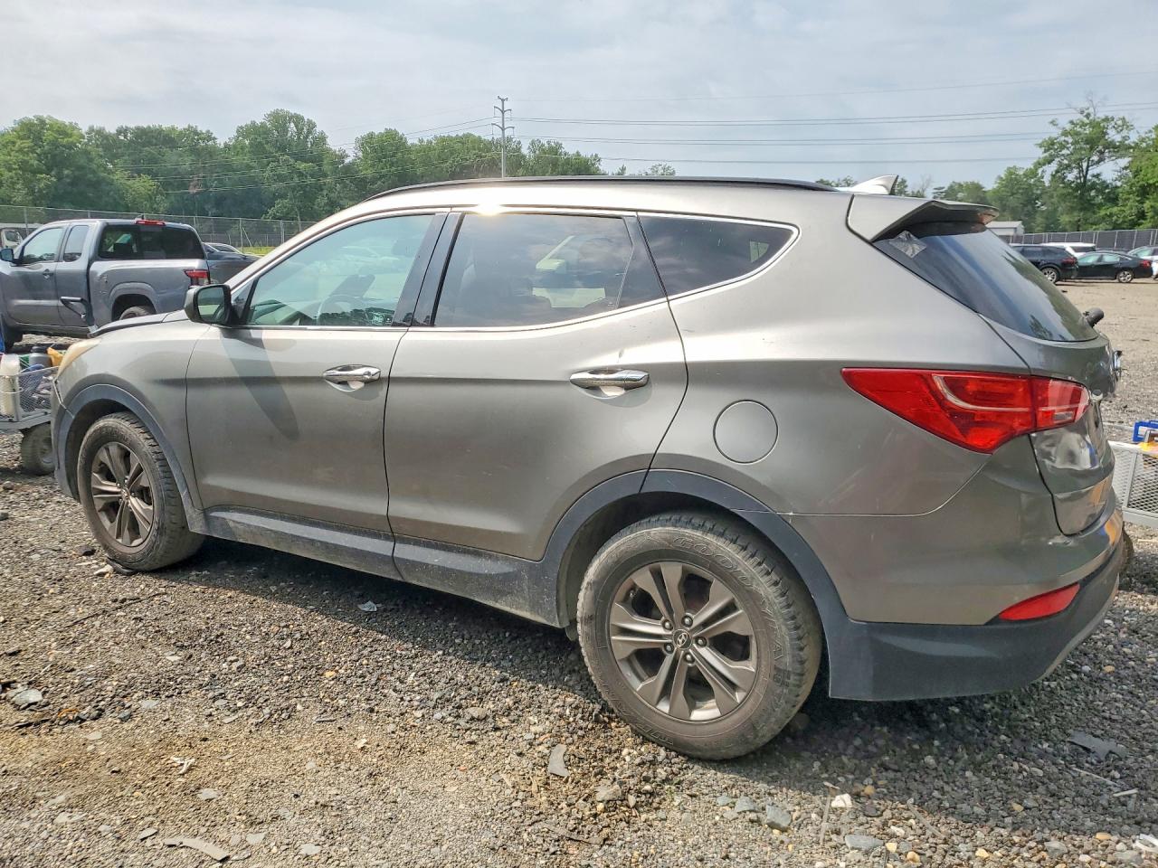 2013 Hyundai Santa Fe Sport 2.4l Brown vin: 5XYZU3LB0DG004172