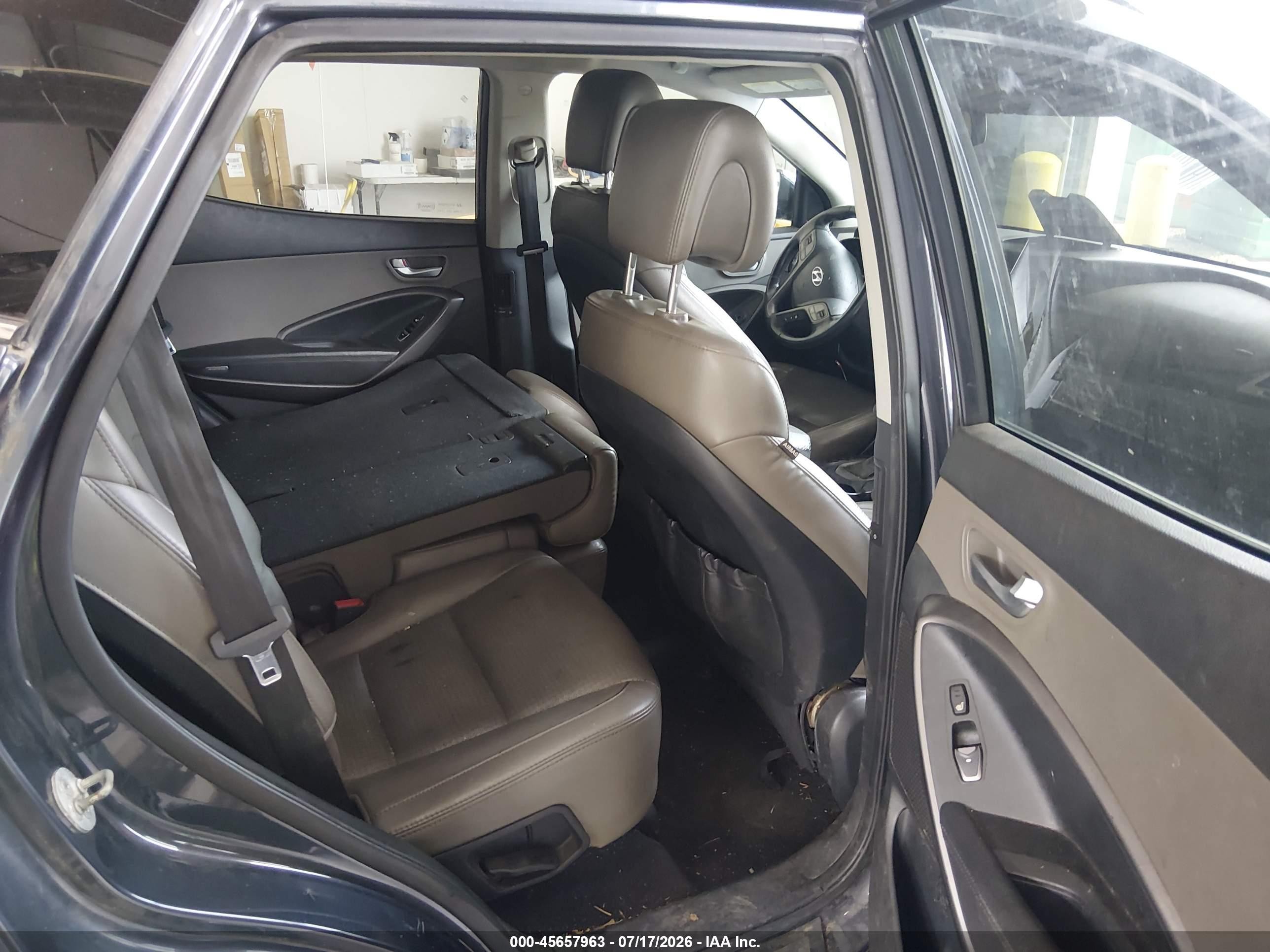 2013 Hyundai Santa Fe Sport Серый vin: 5XYZU3LB0DG015611